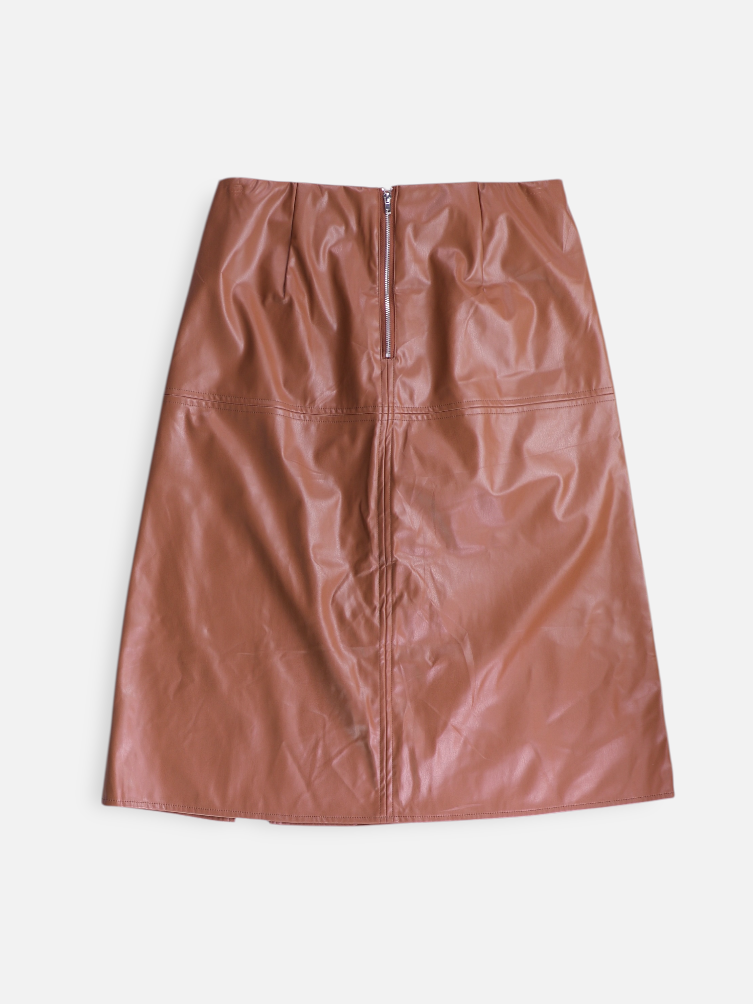 Falda Cuero - Mujer - N/A