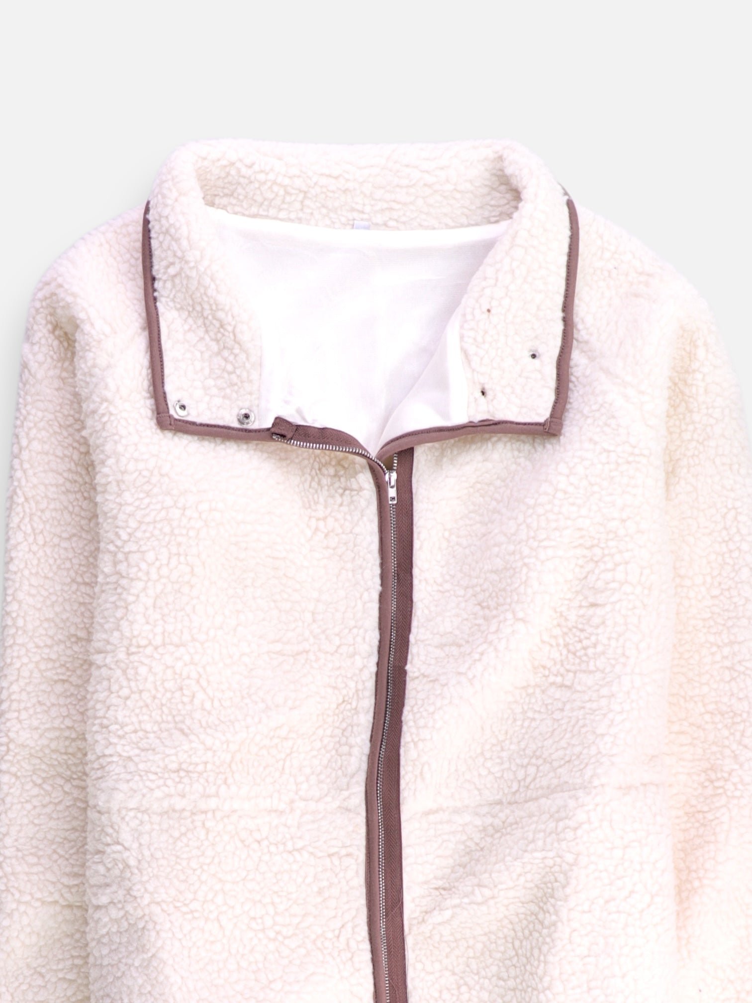 Chaqueta Casual Teddy - Mujer - Small