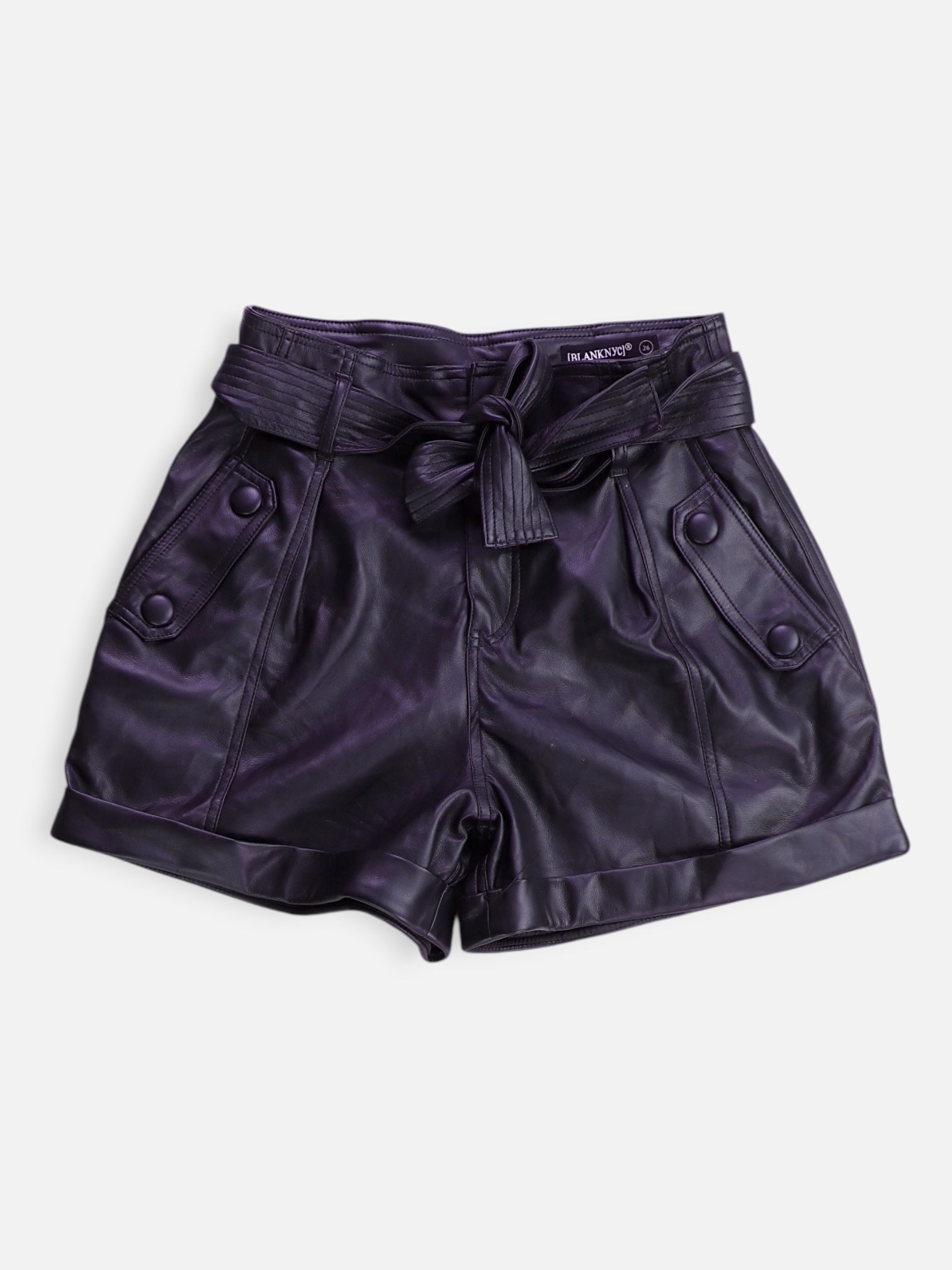 Shorts Cuero - Mujer - 26'
