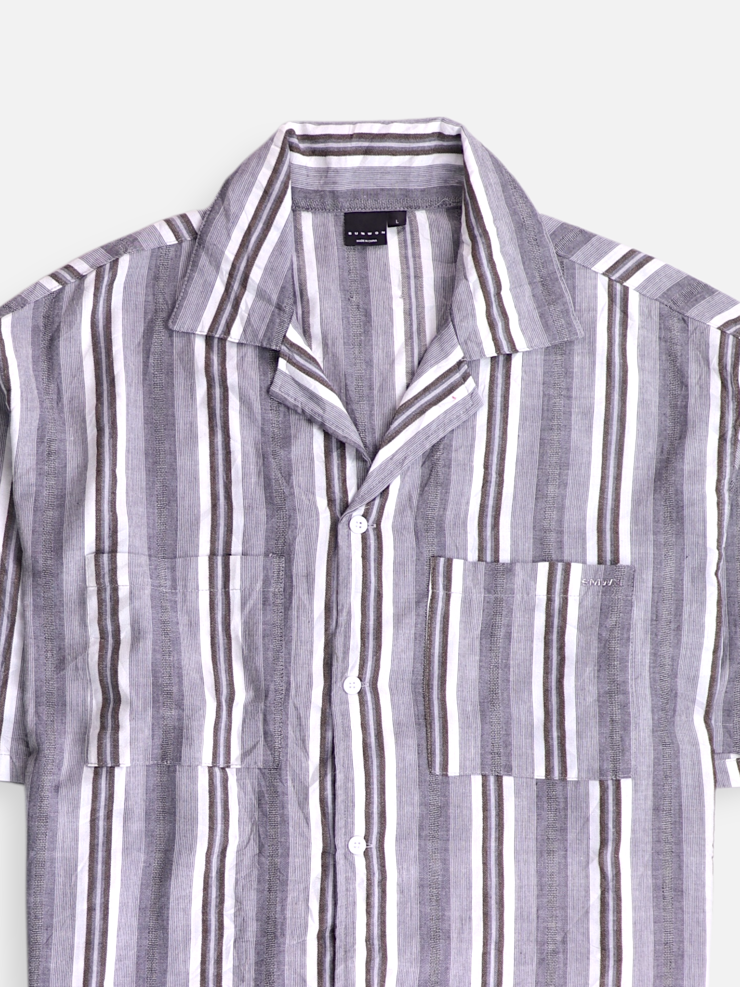 Camisa Casual - Hombre - Large