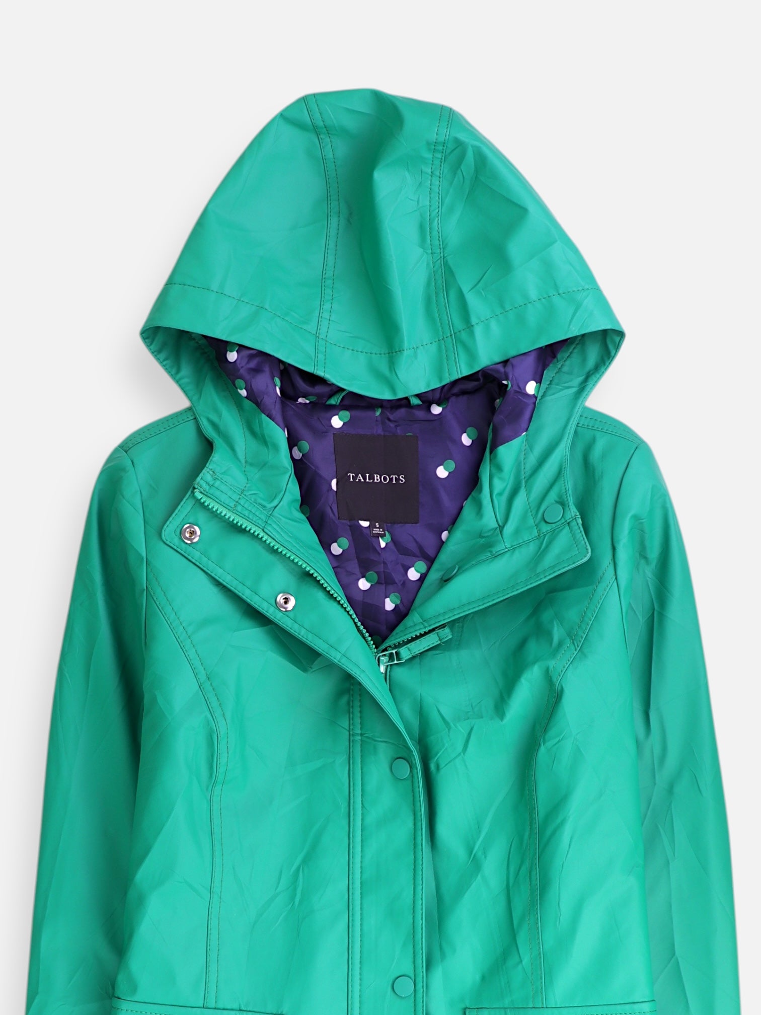 TALBOTS Capote  Lluvia  - Mujer - Small