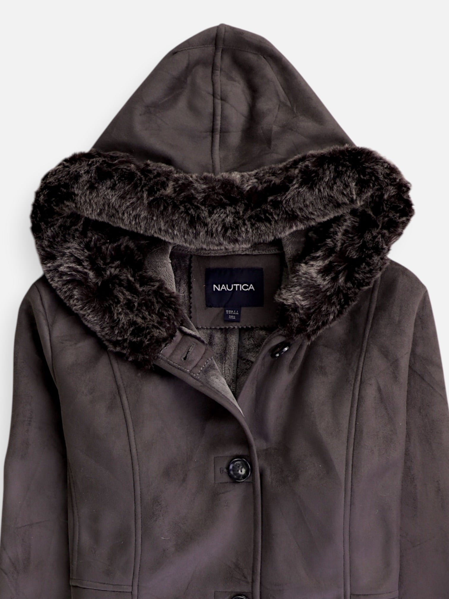 Nautica Chaqueta Casual Suede - Mujer - XL