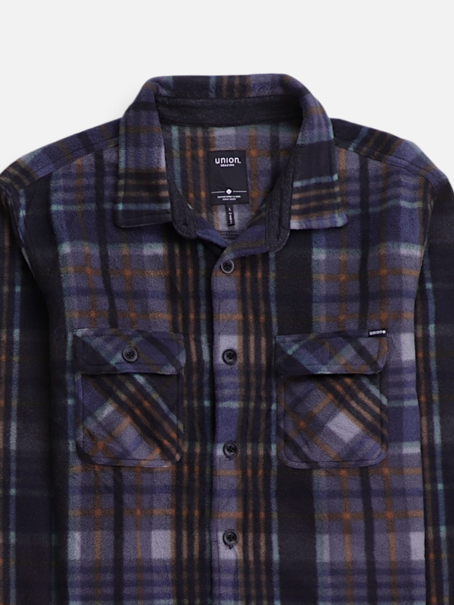 Chaqueta Sobrecamisa Plaid Types - Hombre - Large