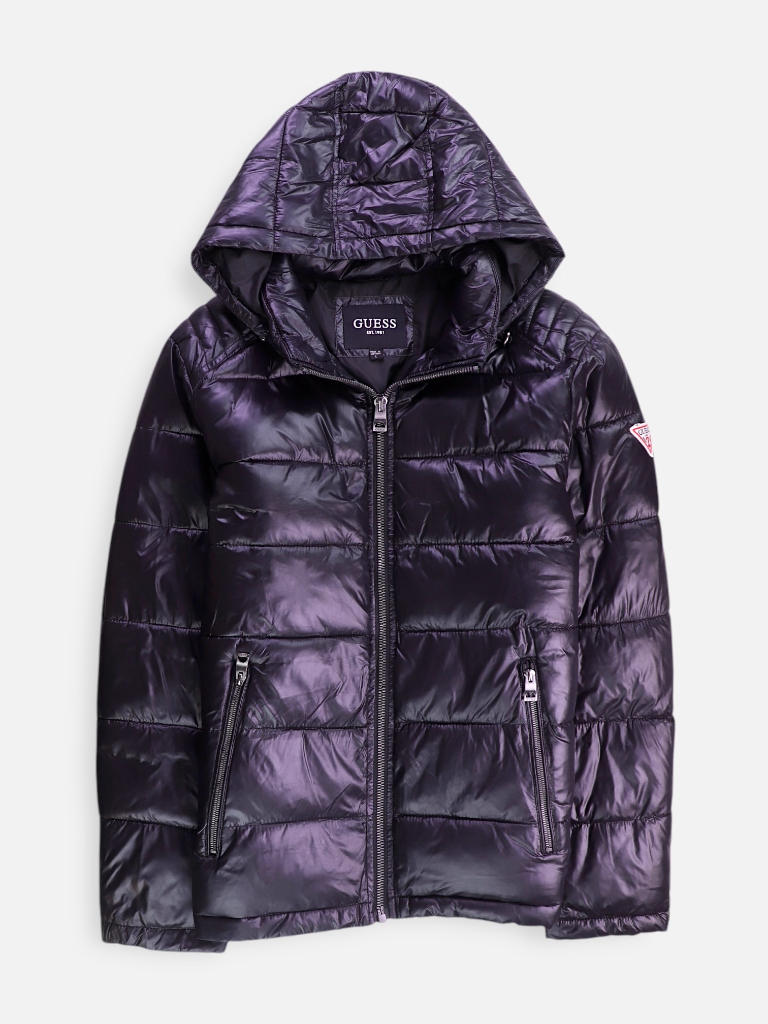 Guess Chaqueta Puffer Impermeable - Hombre - Large