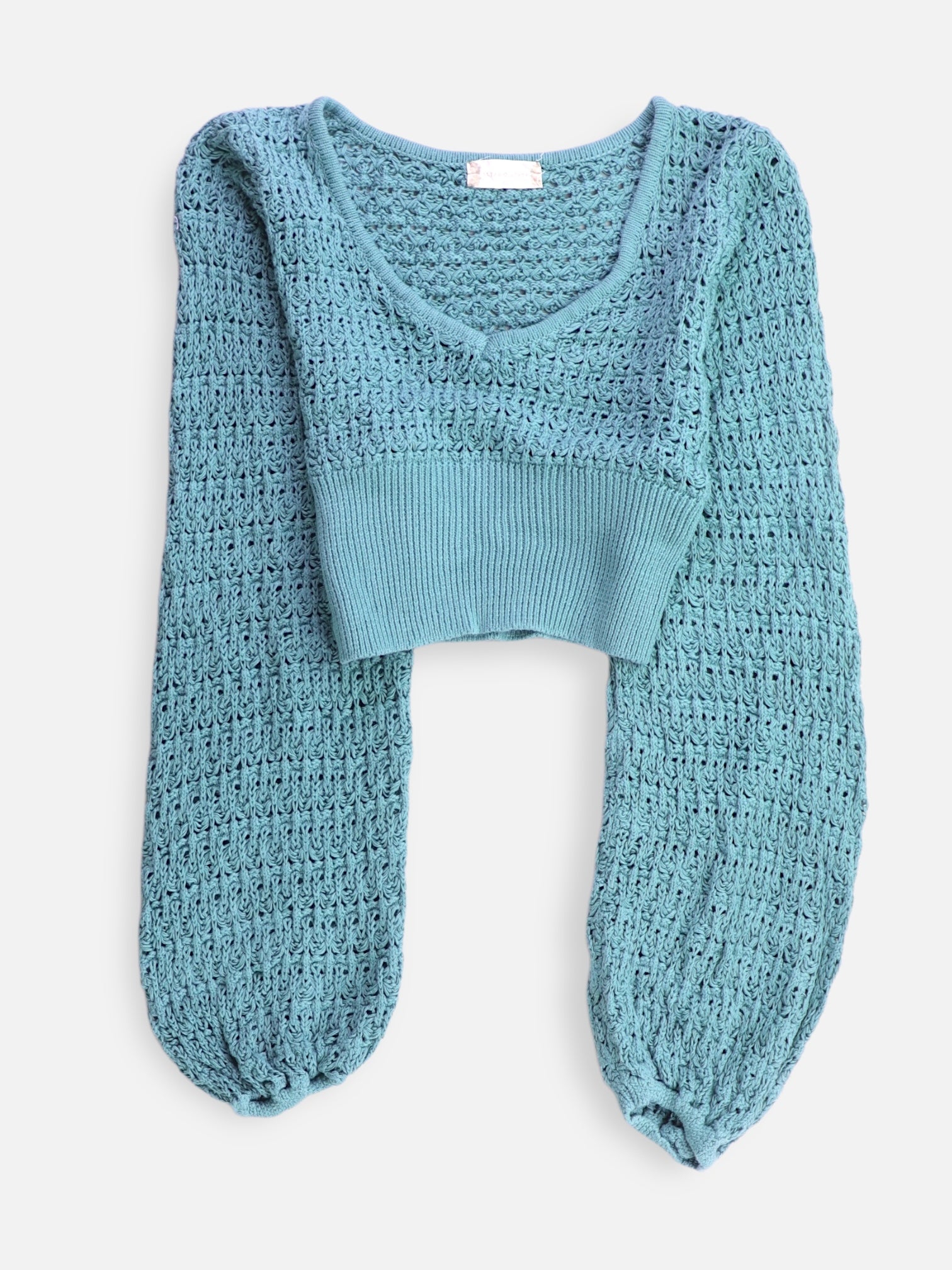 Sueter Knit Crop Top - Mujer - XS