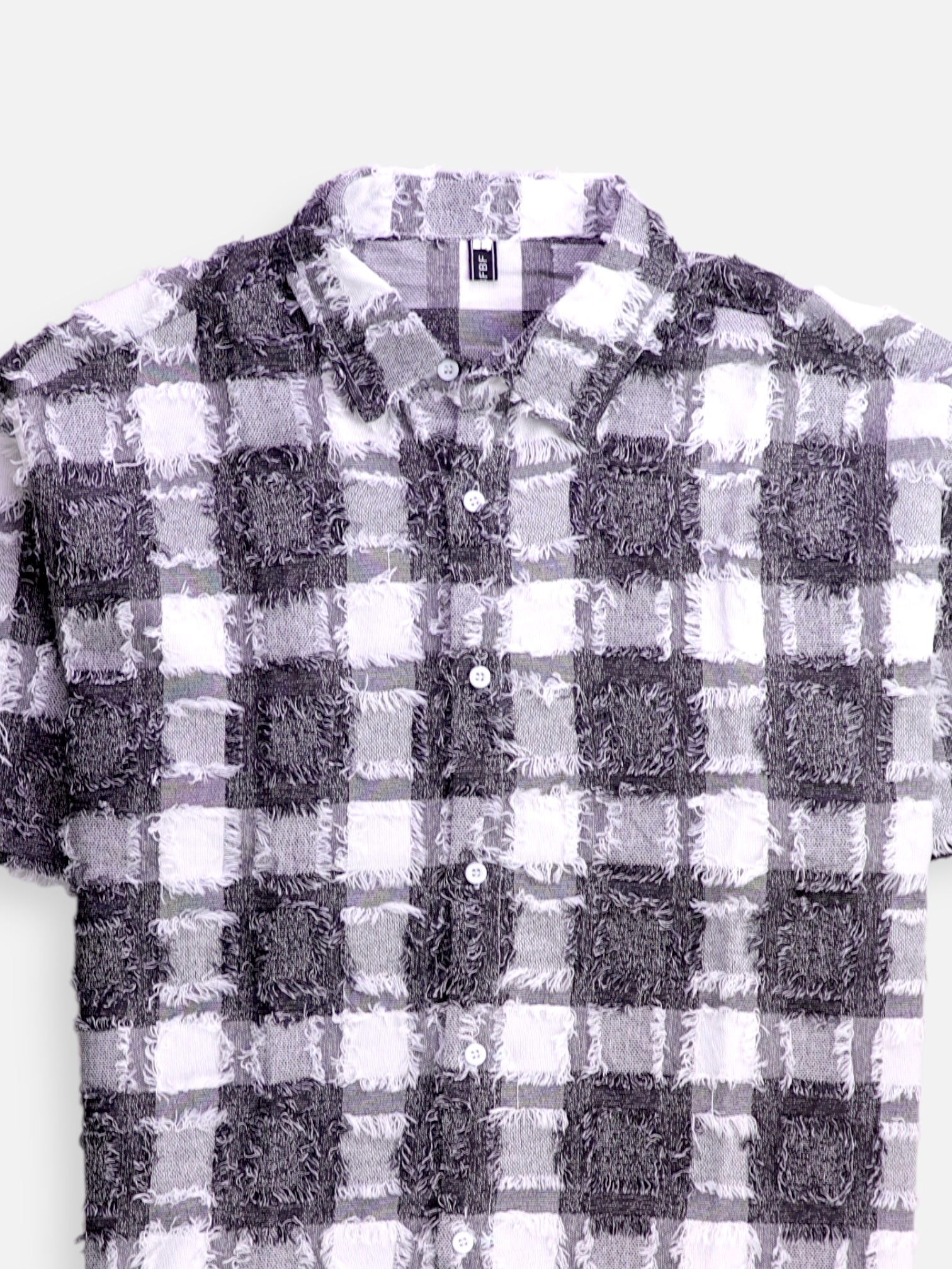Camisa Color Block - Hombre - Large