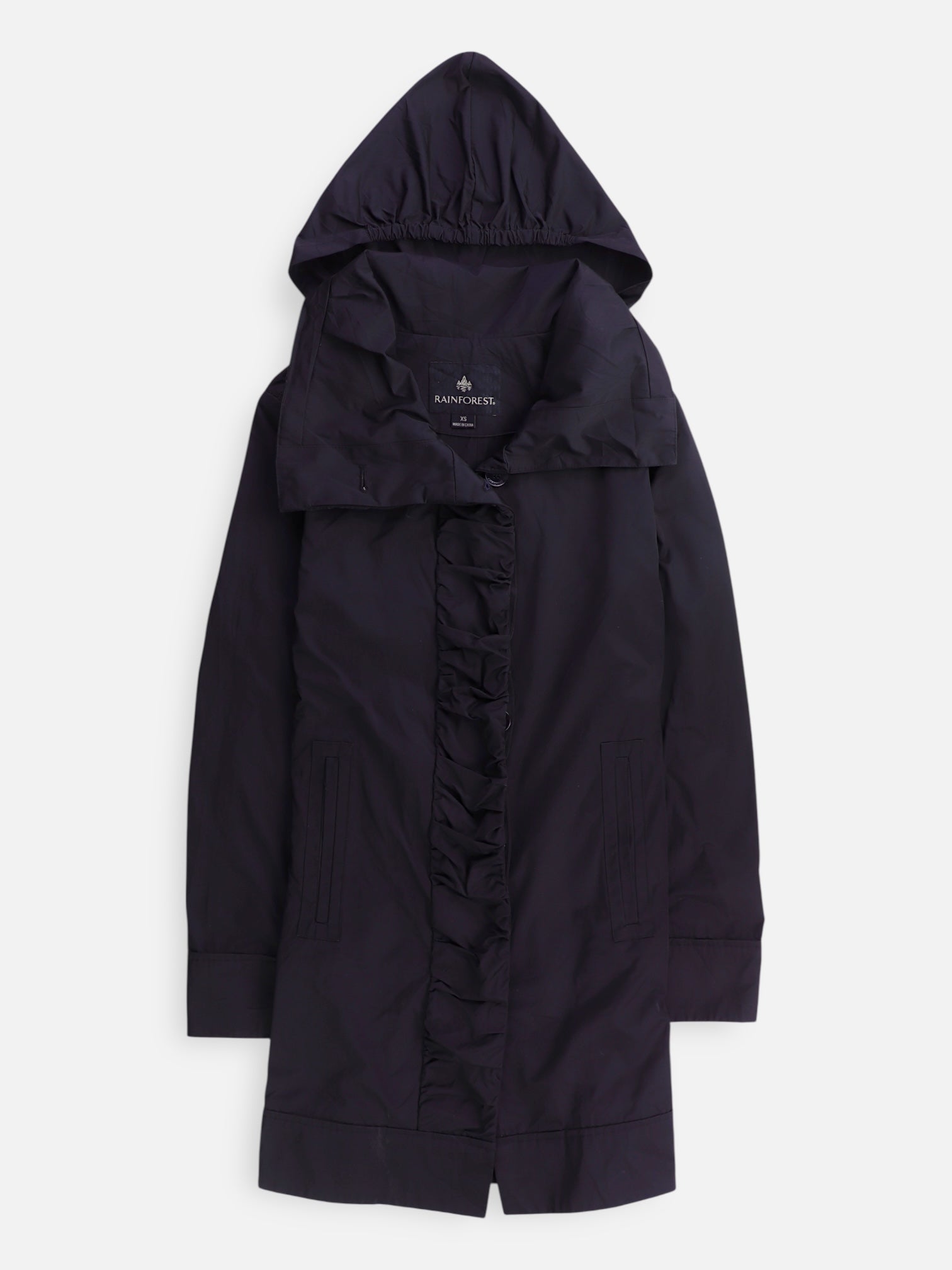 Abrigo Impermeable Casual - Mujer - XS