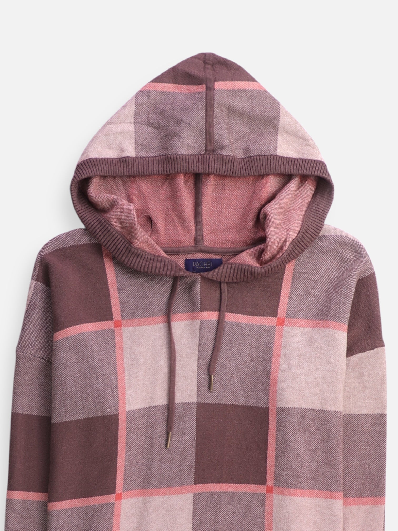 Sudadera Hoodie Color Block - Mujer - Large