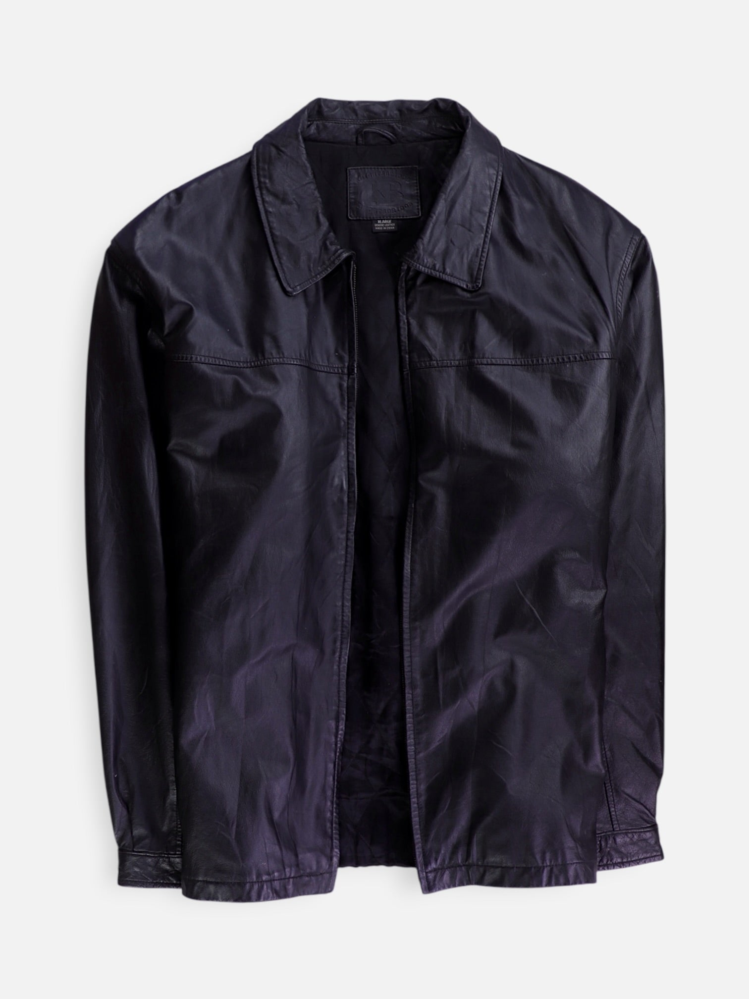 Chaqueta Casual Cuero - Hombre - XL
