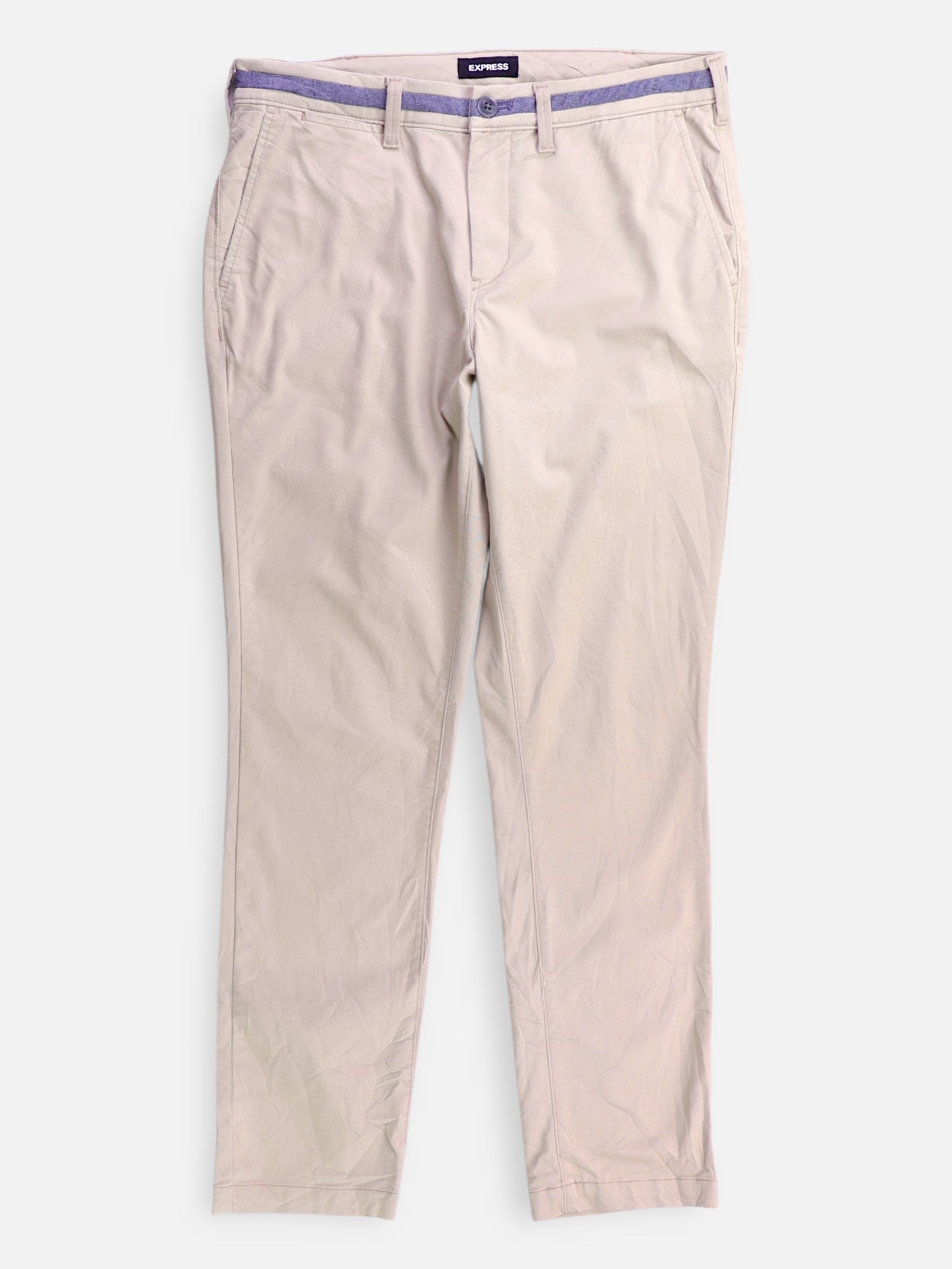 EXPRESS Pantalon Regular Fit Casual - Hombre - 32x30