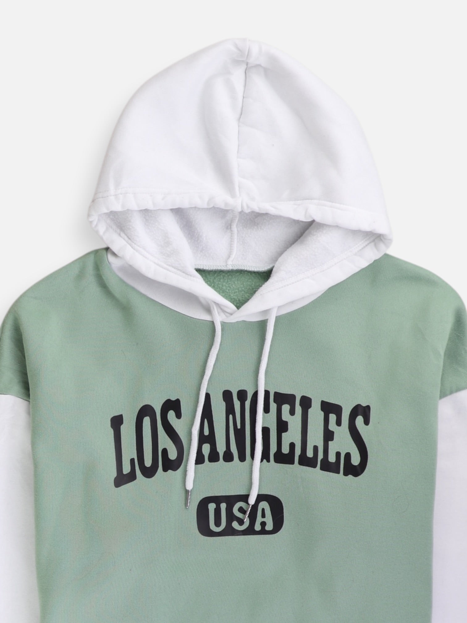 Sudadera Hoodie Color Block - Hombre - Large