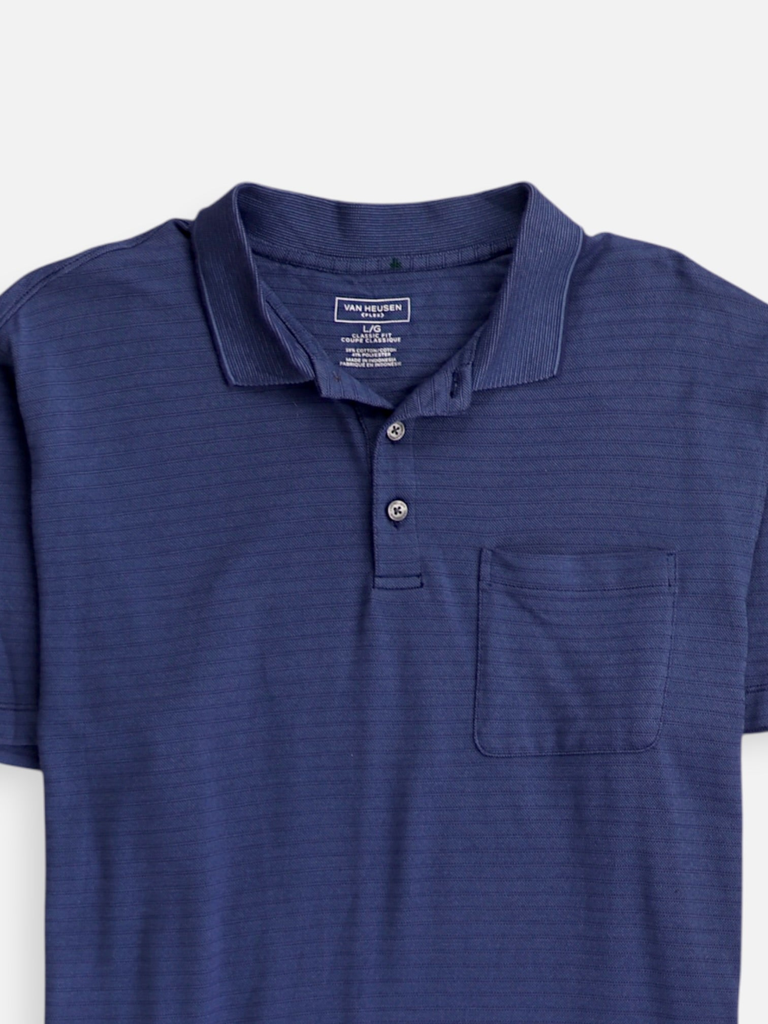 Van Heusen Camisa Casual - Hombre - Large