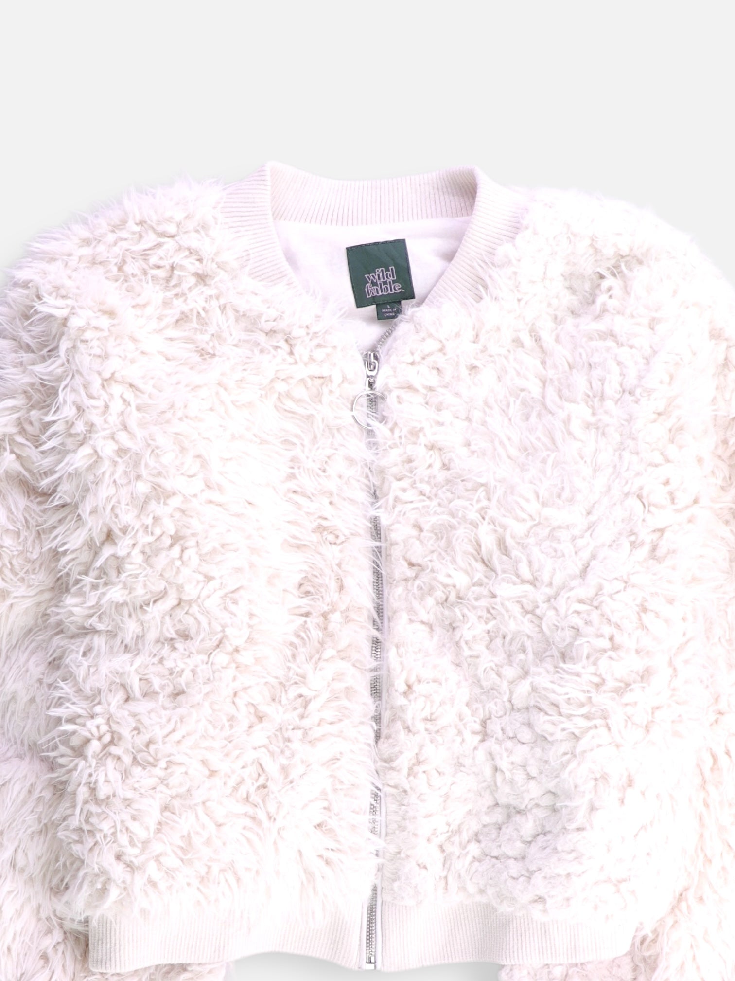 Wild Fable Chaqueta Casual Teddy - Mujer - Large