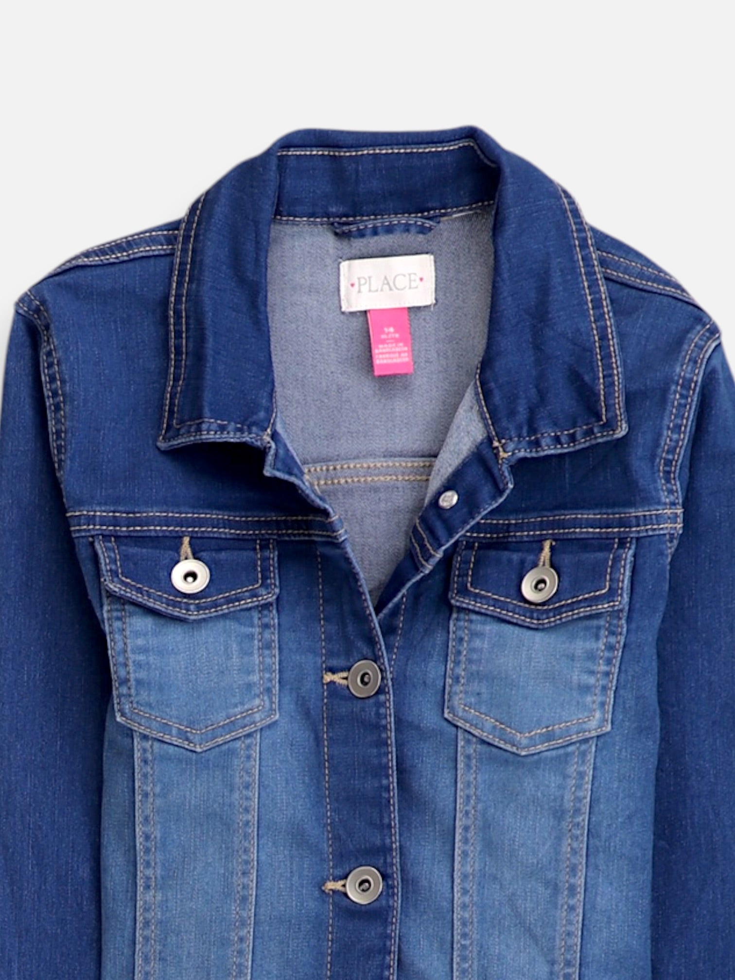 PLACE Chaqueta Denim  Basic - Niña - XL - 13-14Y (Años)