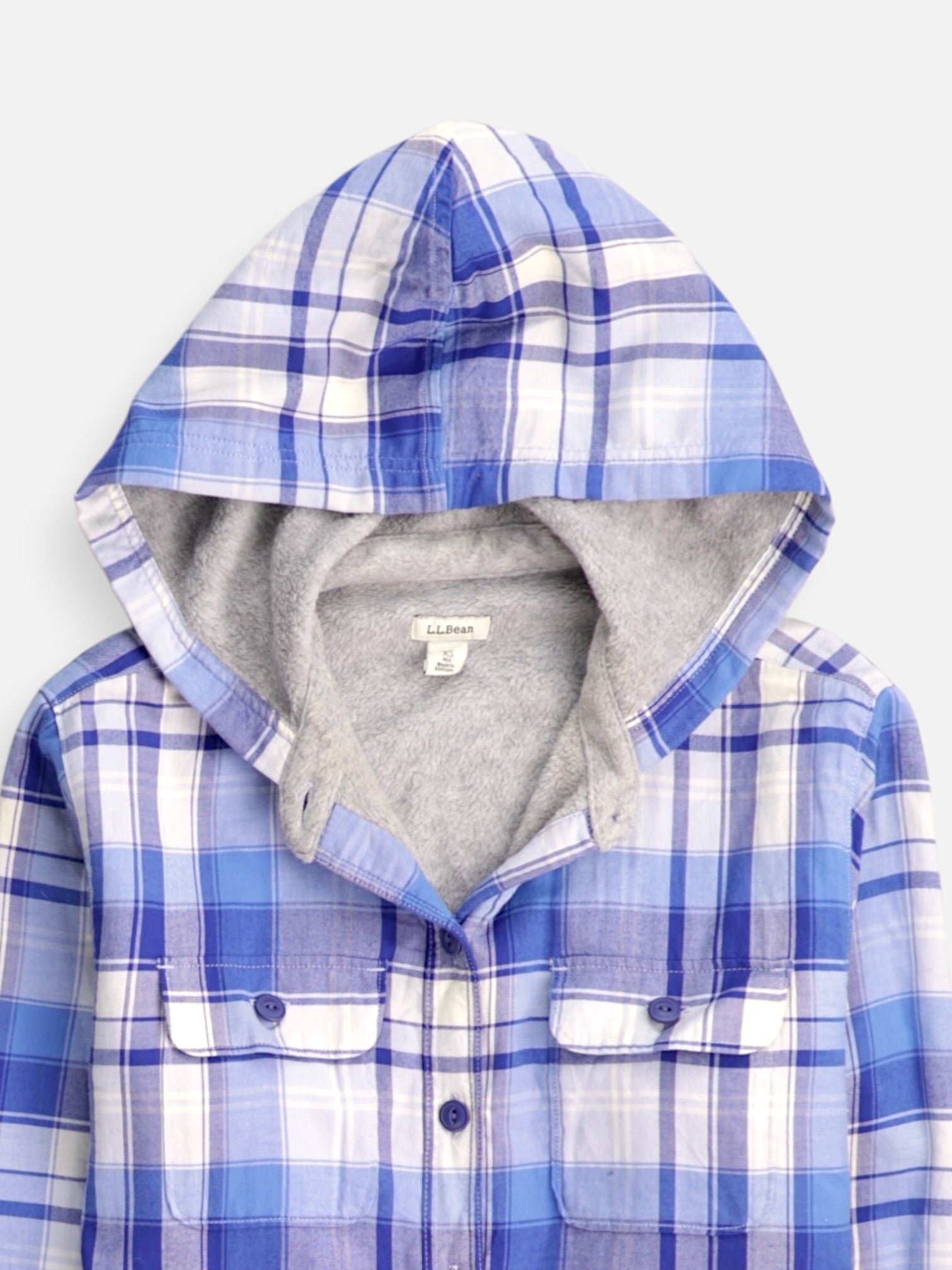 LL BEAN Chaqueta Sobrecamisa Color Block - Hombre - XS