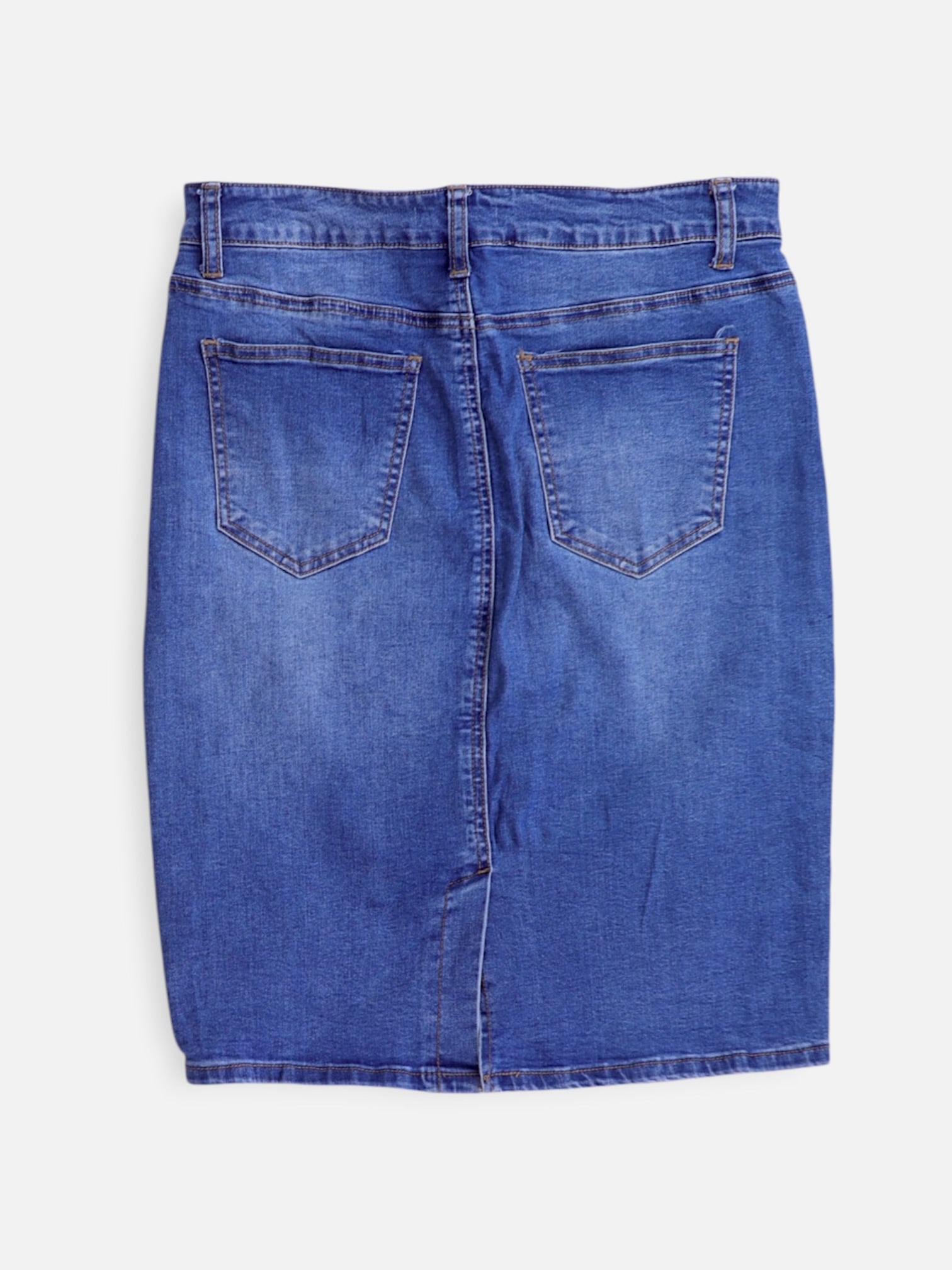 Falda Denim - Mujer - Large