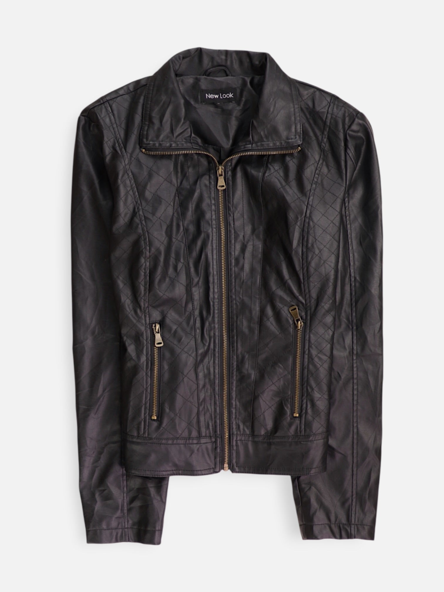 Chaqueta Motera Cuero - Mujer - Medium