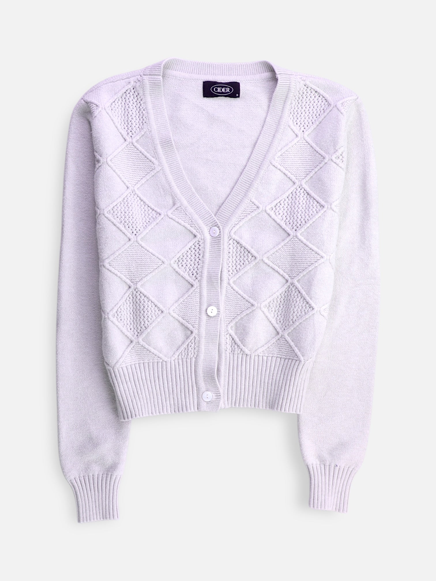 CIDER Sueter Cardigan Casual - Mujer - Small