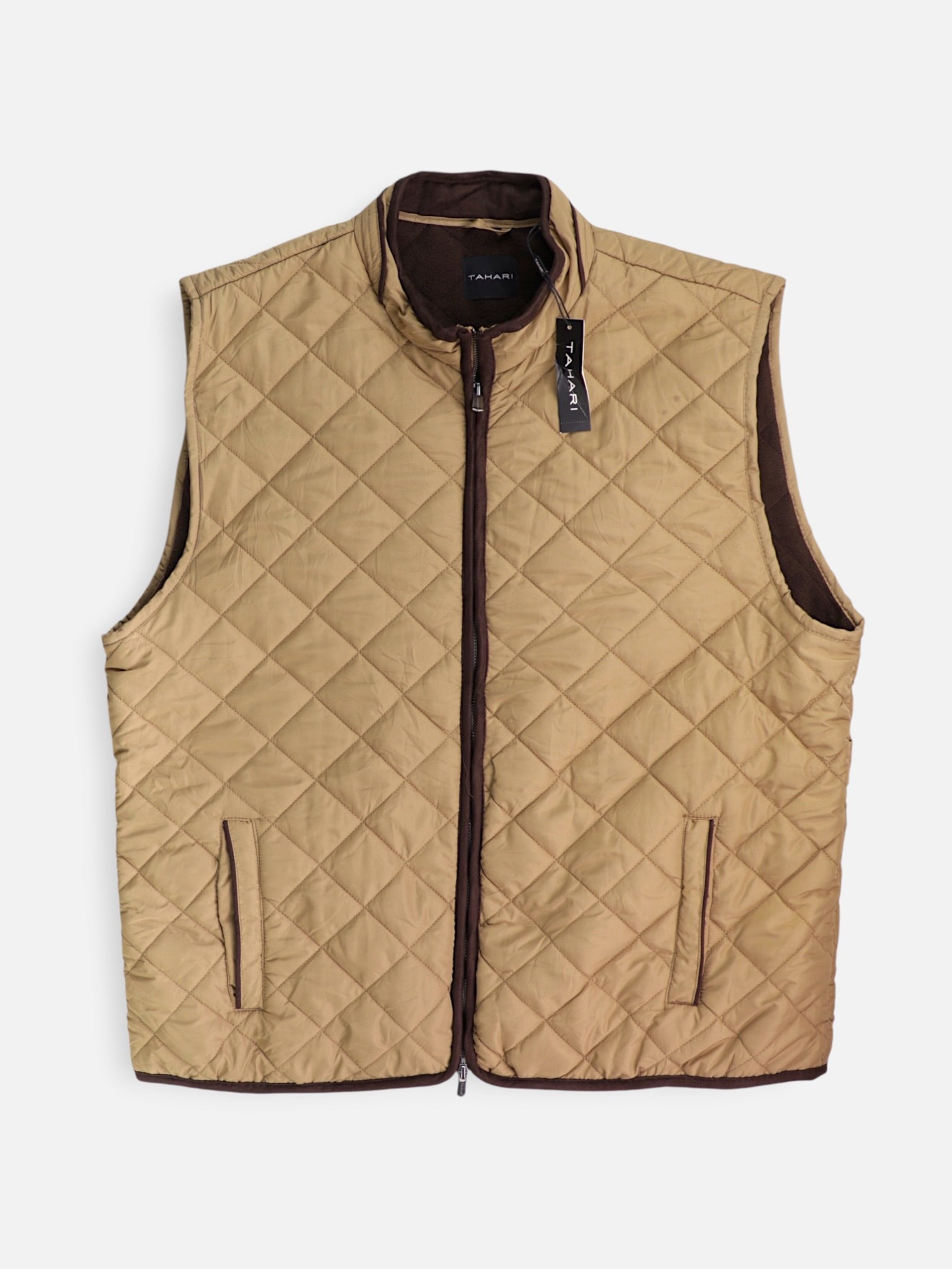 TAHARI Chaleco Casual - Hombre - 2XL