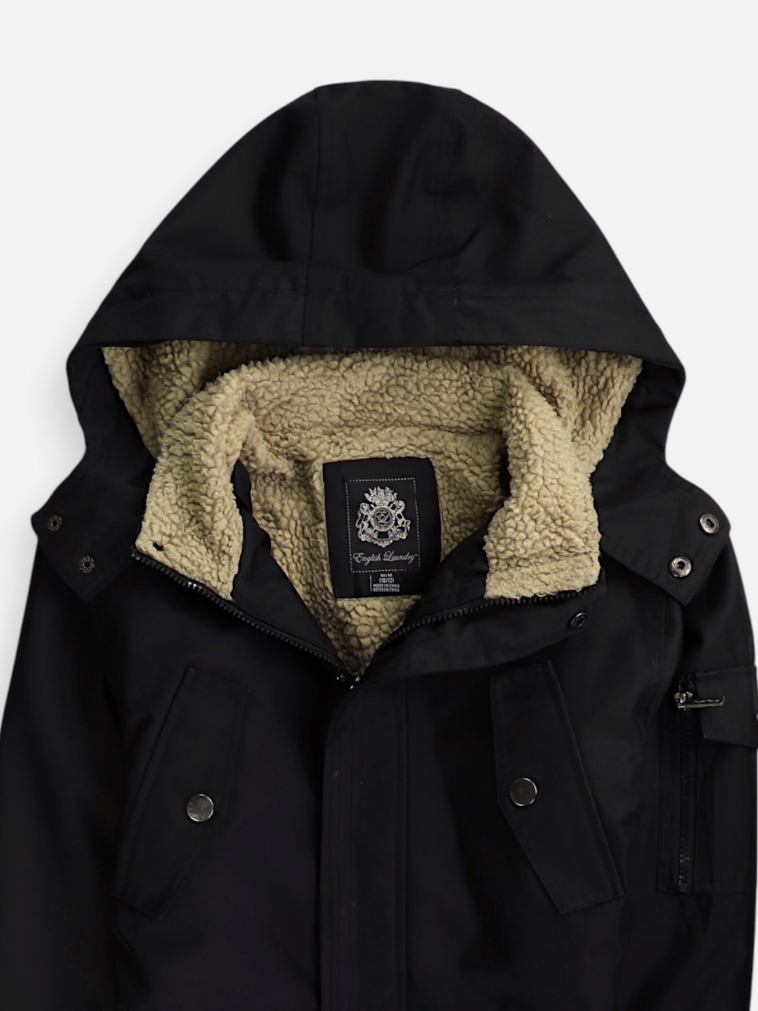 Chaqueta Impermeable Cargo - Niño - Medium - 10-12Y (Años)