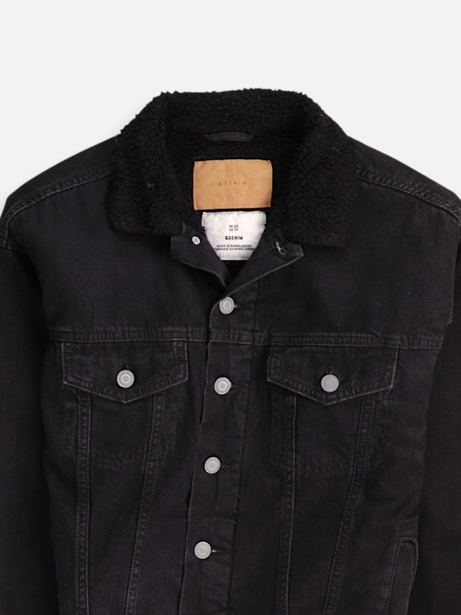 Chaqueta Sherpa Trucker Denim - Hombre - XS