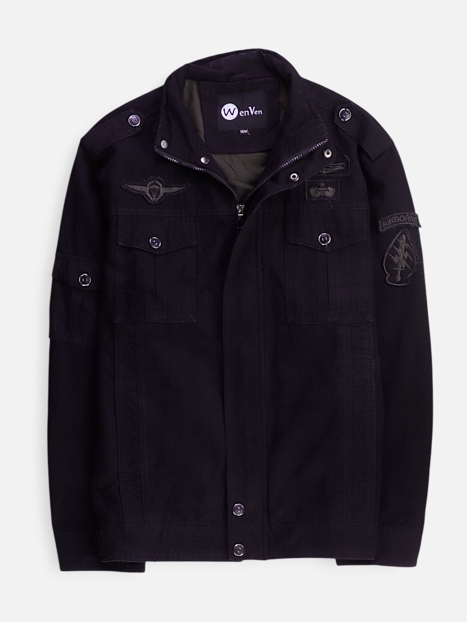 Chaqueta Casual Militar - Hombre - Medium