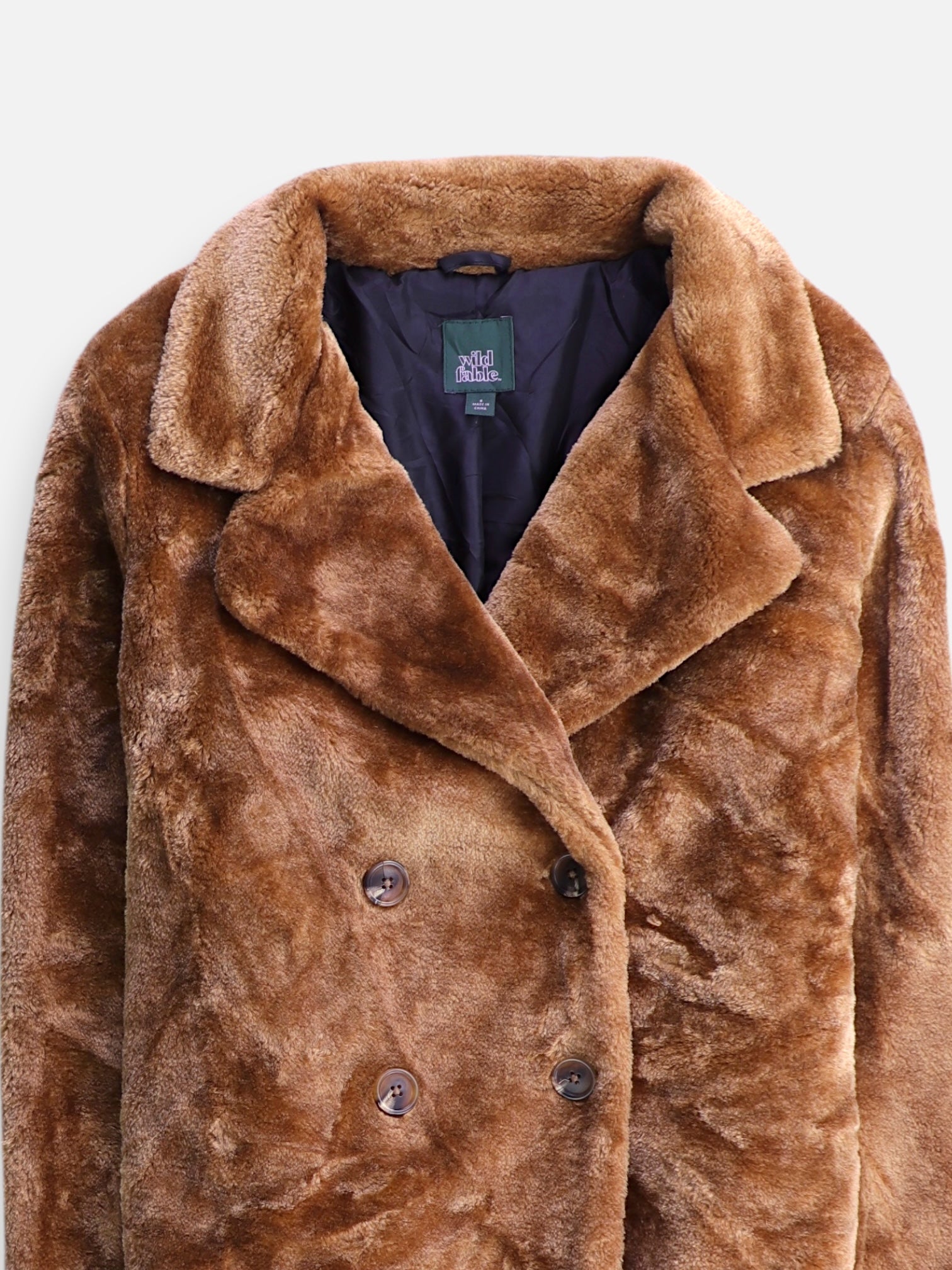 Wild Fable Chaqueta Casual Teddy - Mujer - Small