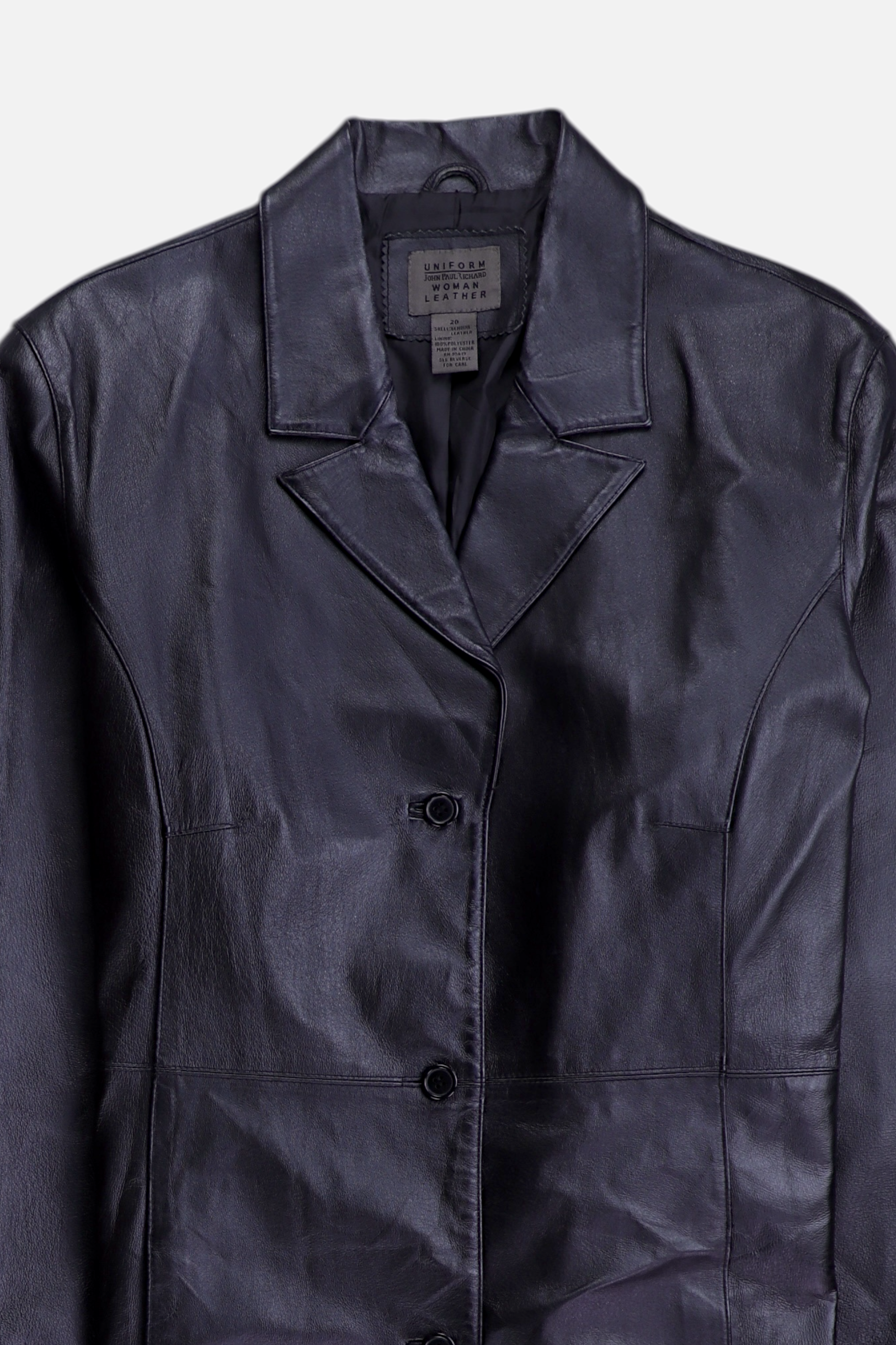 Abrigo  Single breasted trench Cuero - Mujer - 20W