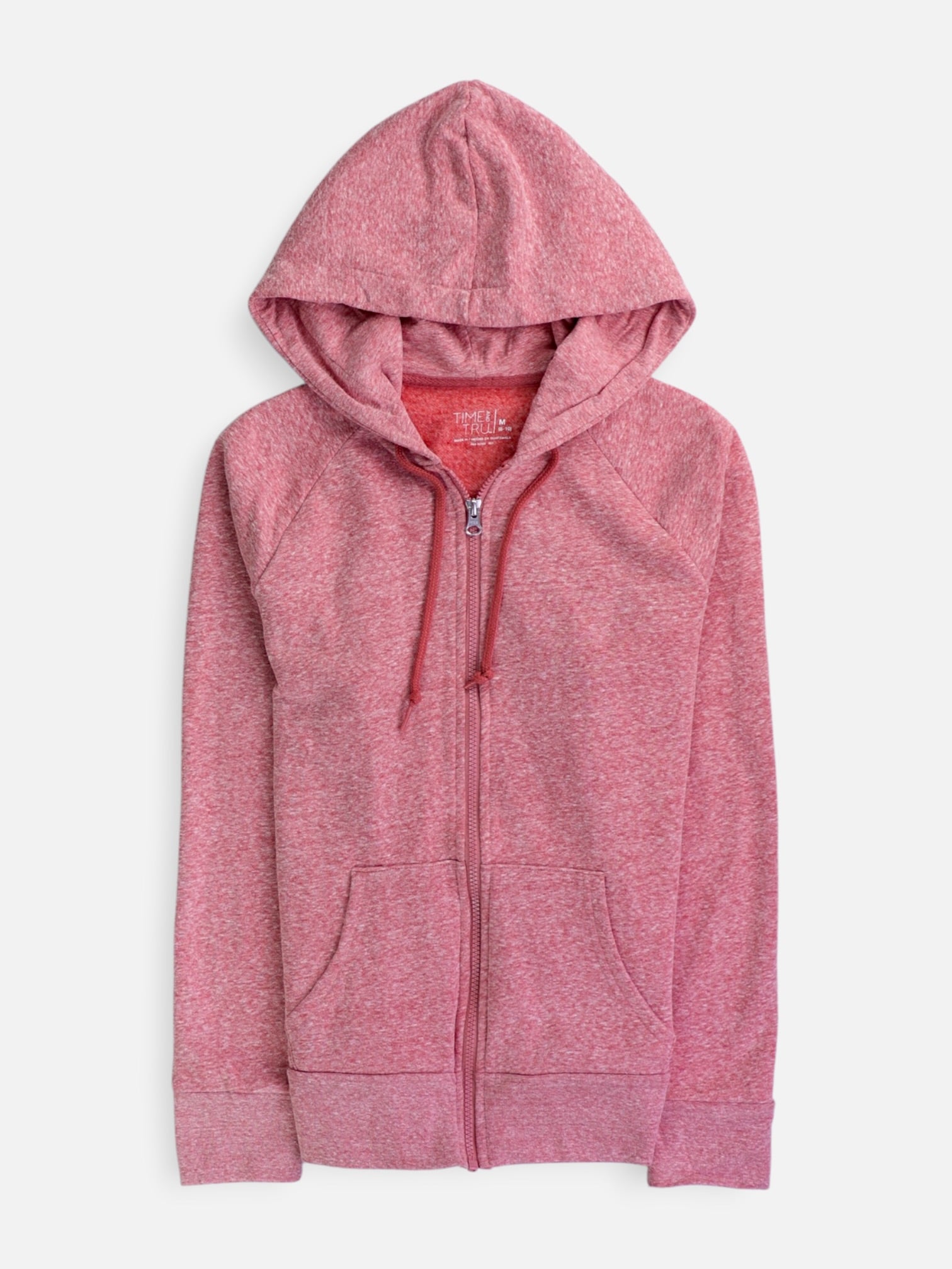 TIME THRU Sudadera Hoodie Basic - Mujer - Medium