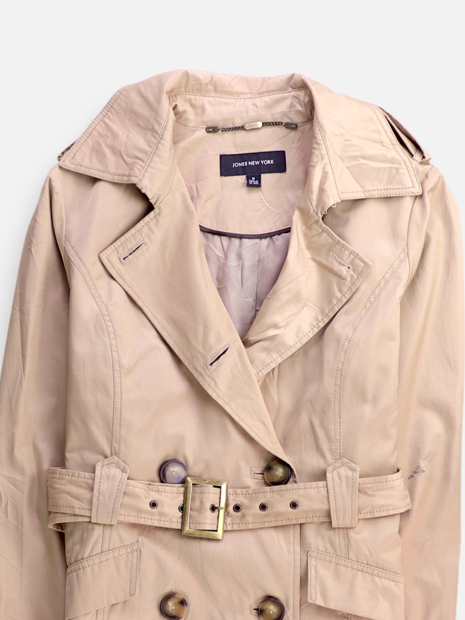 JONES NEW YORK Chaqueta Trench coat Basic - Mujer - Medium