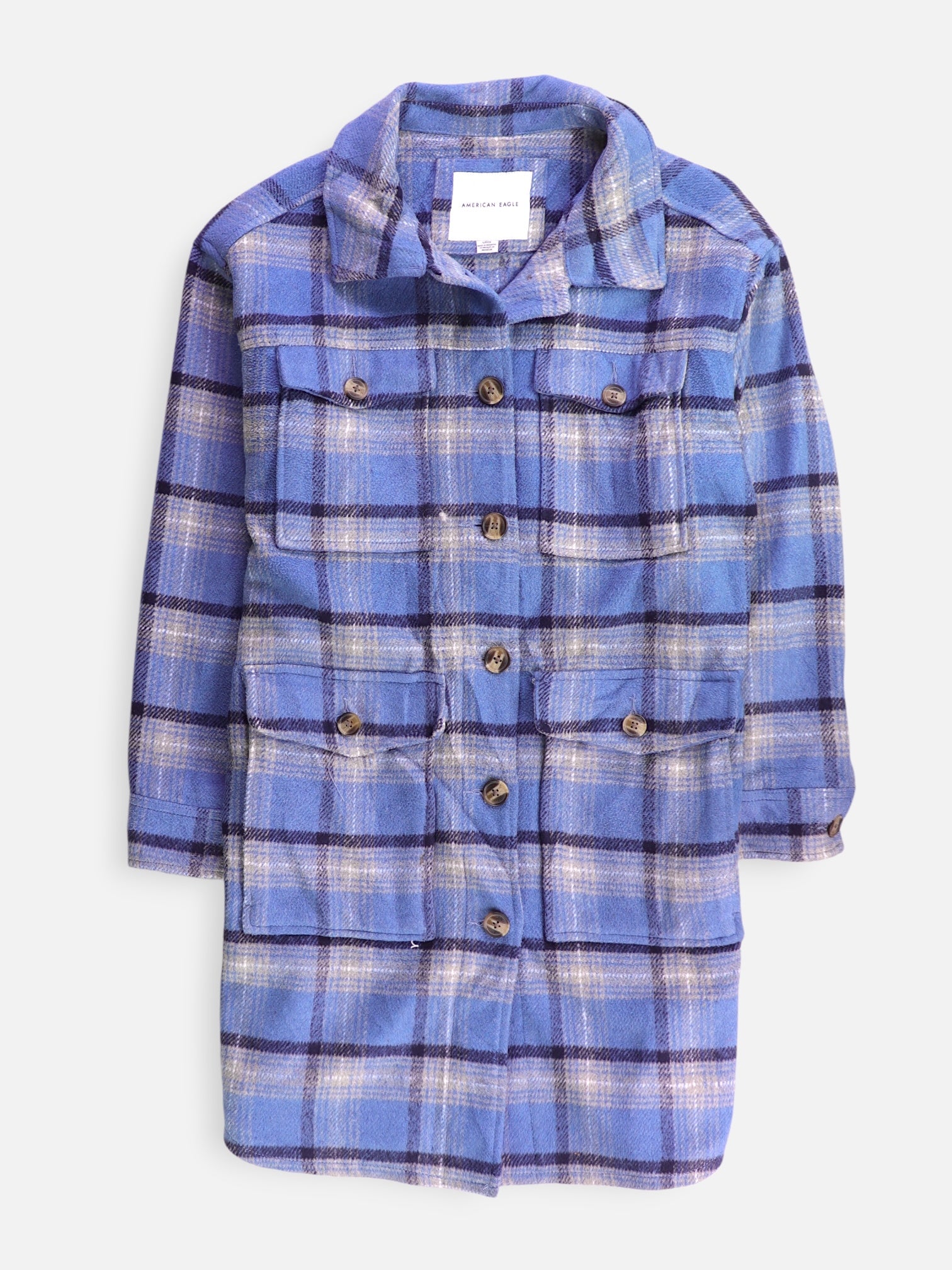 American Eagle Chaqueta Sobrecamisa Vaquero - Mujer - Small