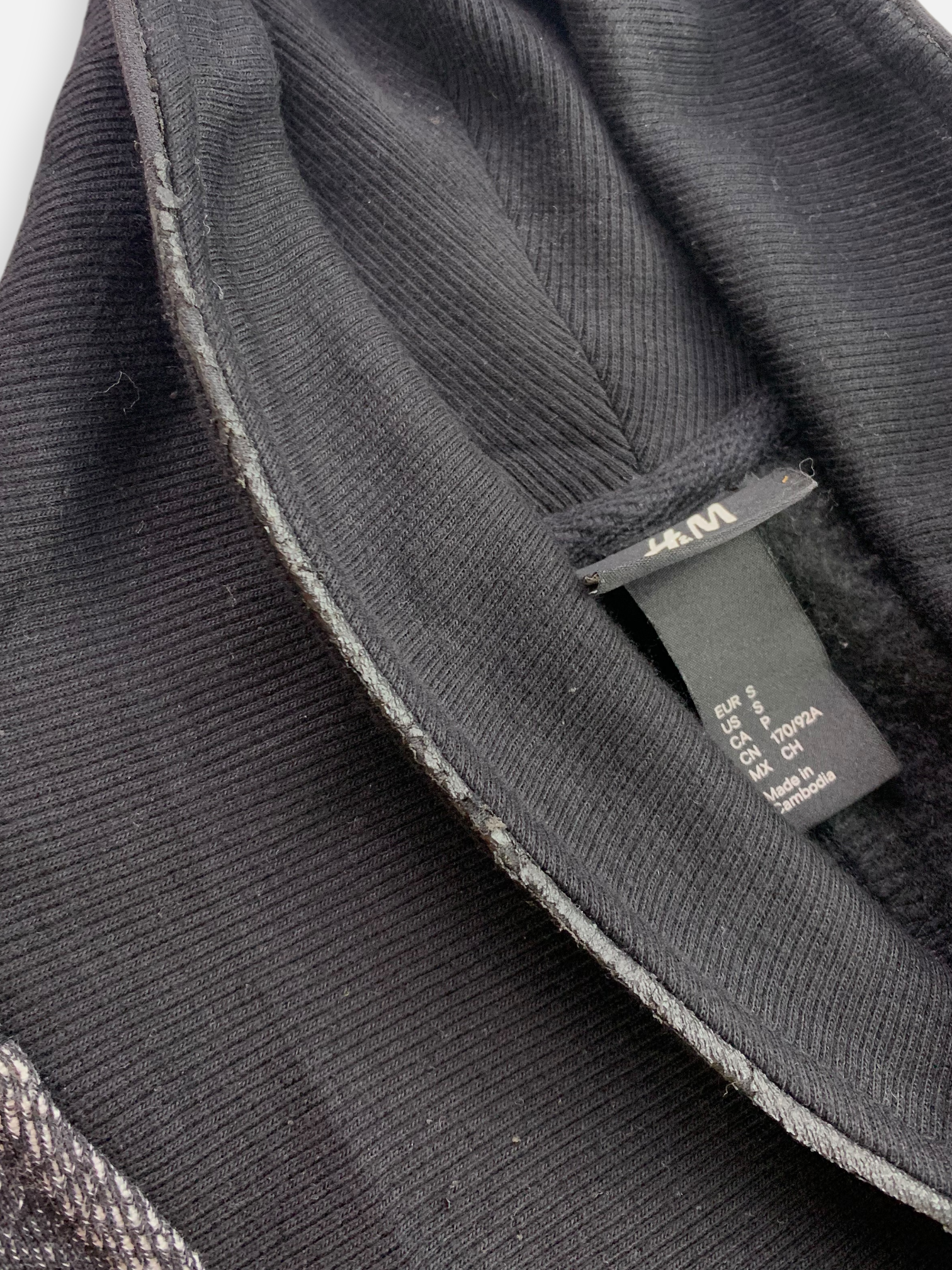 H&M Sudadera Fleece Basic - Hombre - Small