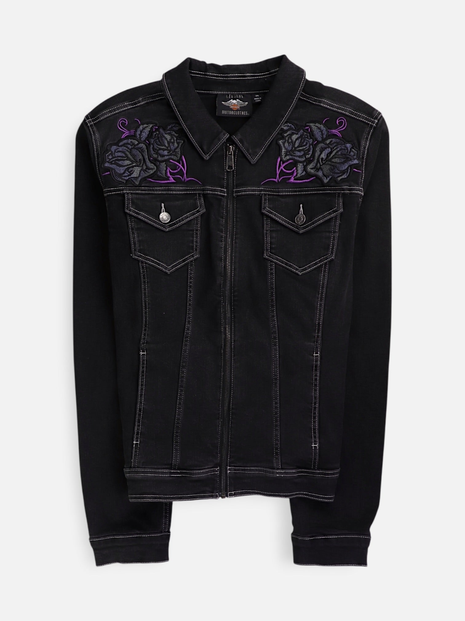 Harley Davidson Chaqueta Denim  Basic - Mujer - 2XL