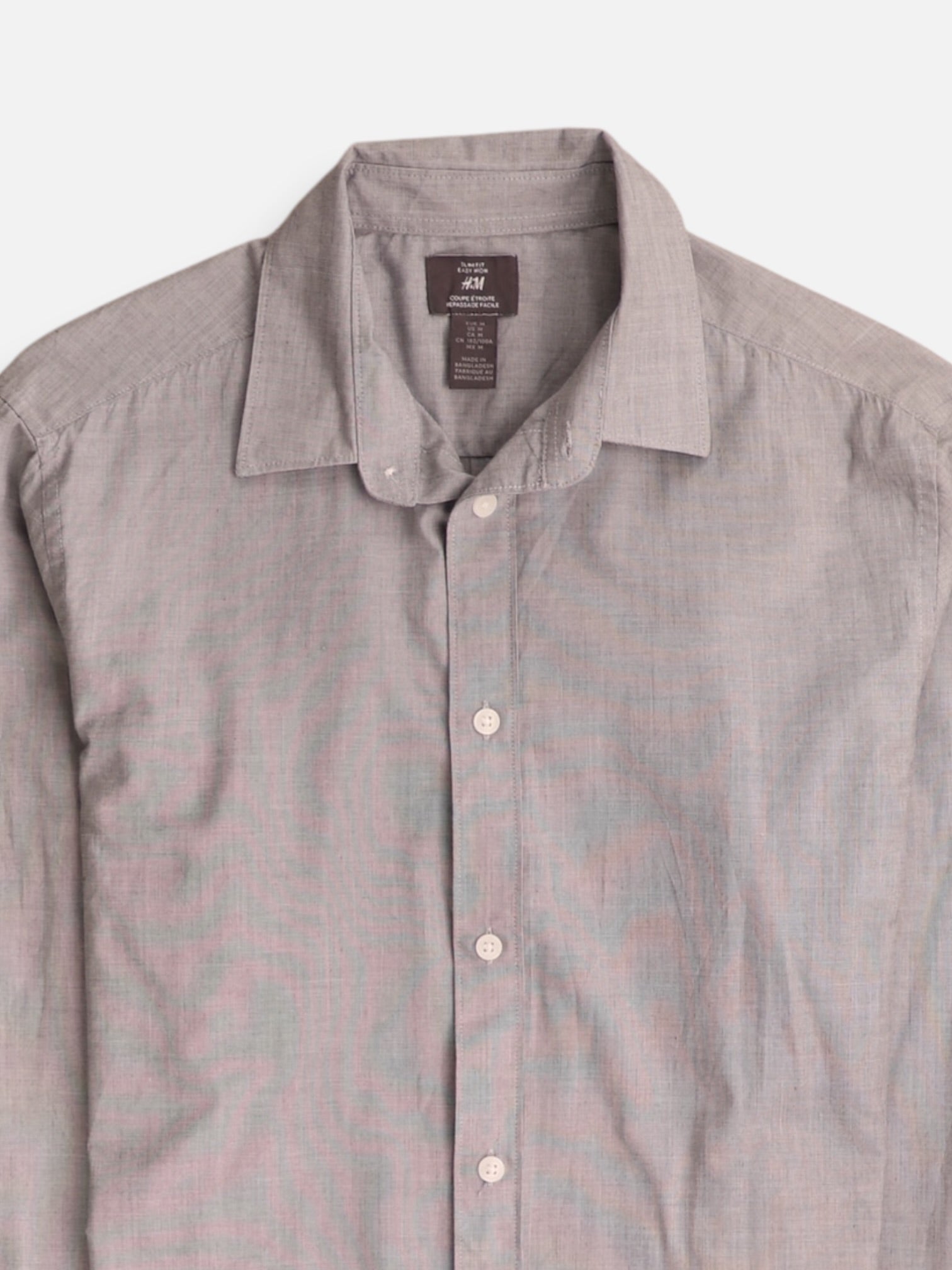H&M Camisa Casual - Hombre - Medium