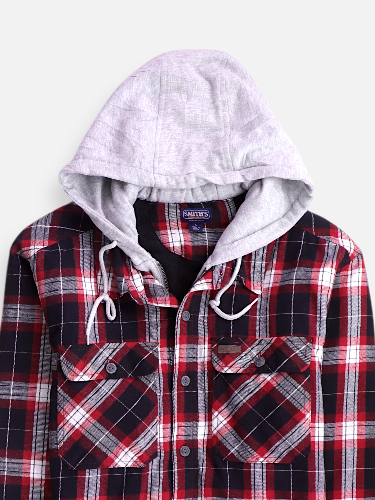 Chaqueta Sobrecamisa Color Block - Hombre - Large