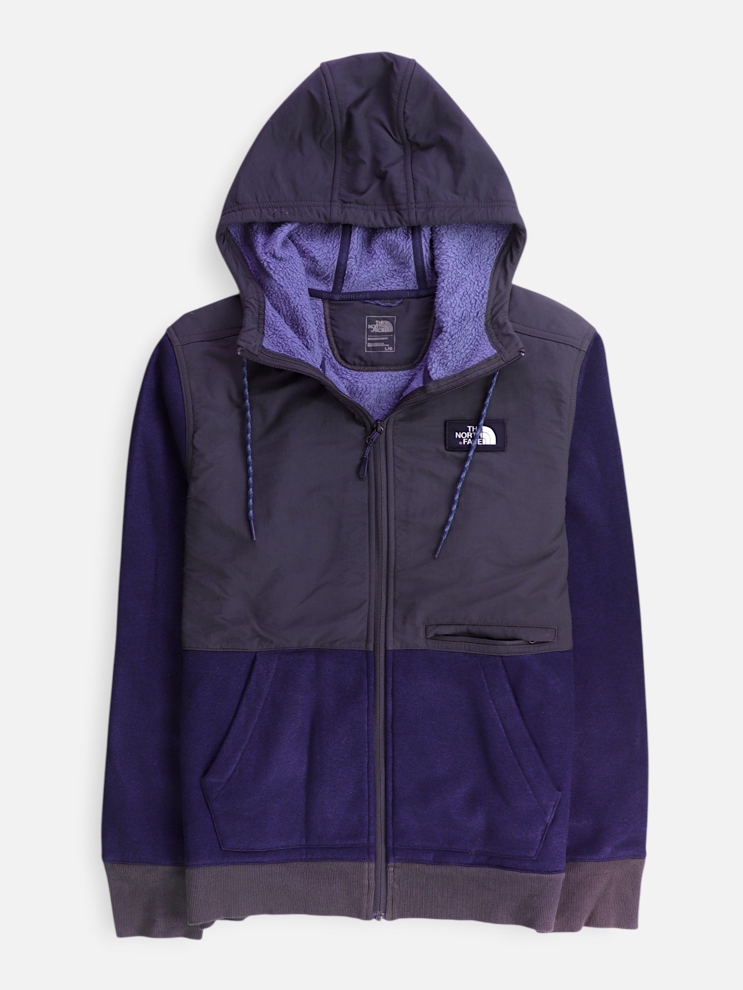 The North Face Sudadera Hoodie Color Block - Hombre - Large