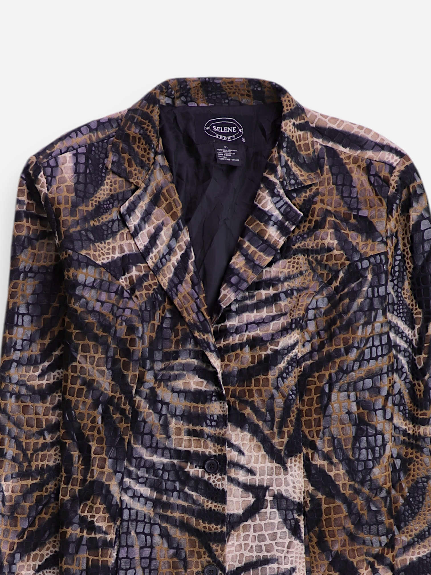 Abrigo  Single breasted trench Animal Print - Mujer - XL