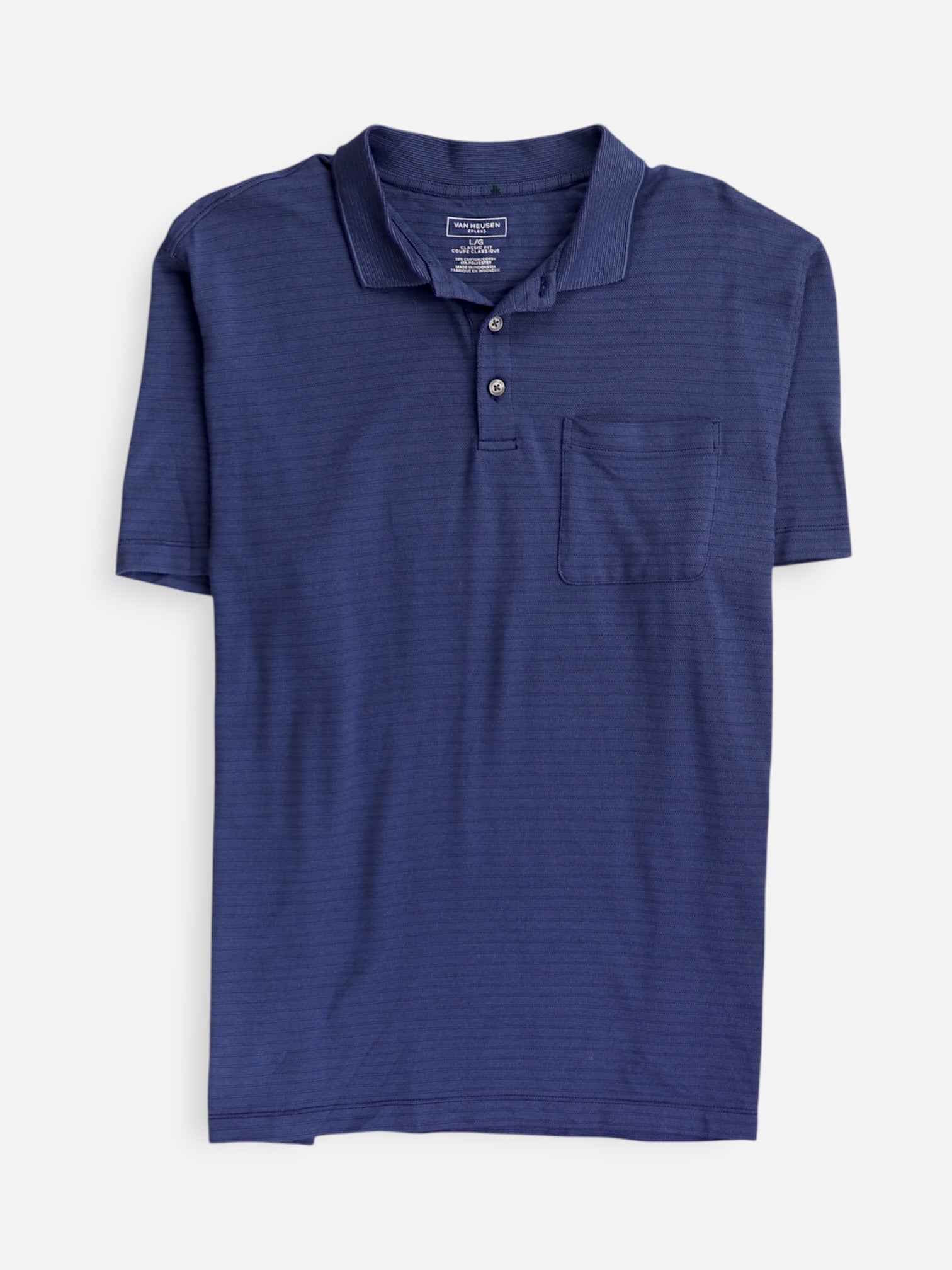 Van Heusen Camisa Casual - Hombre - Large