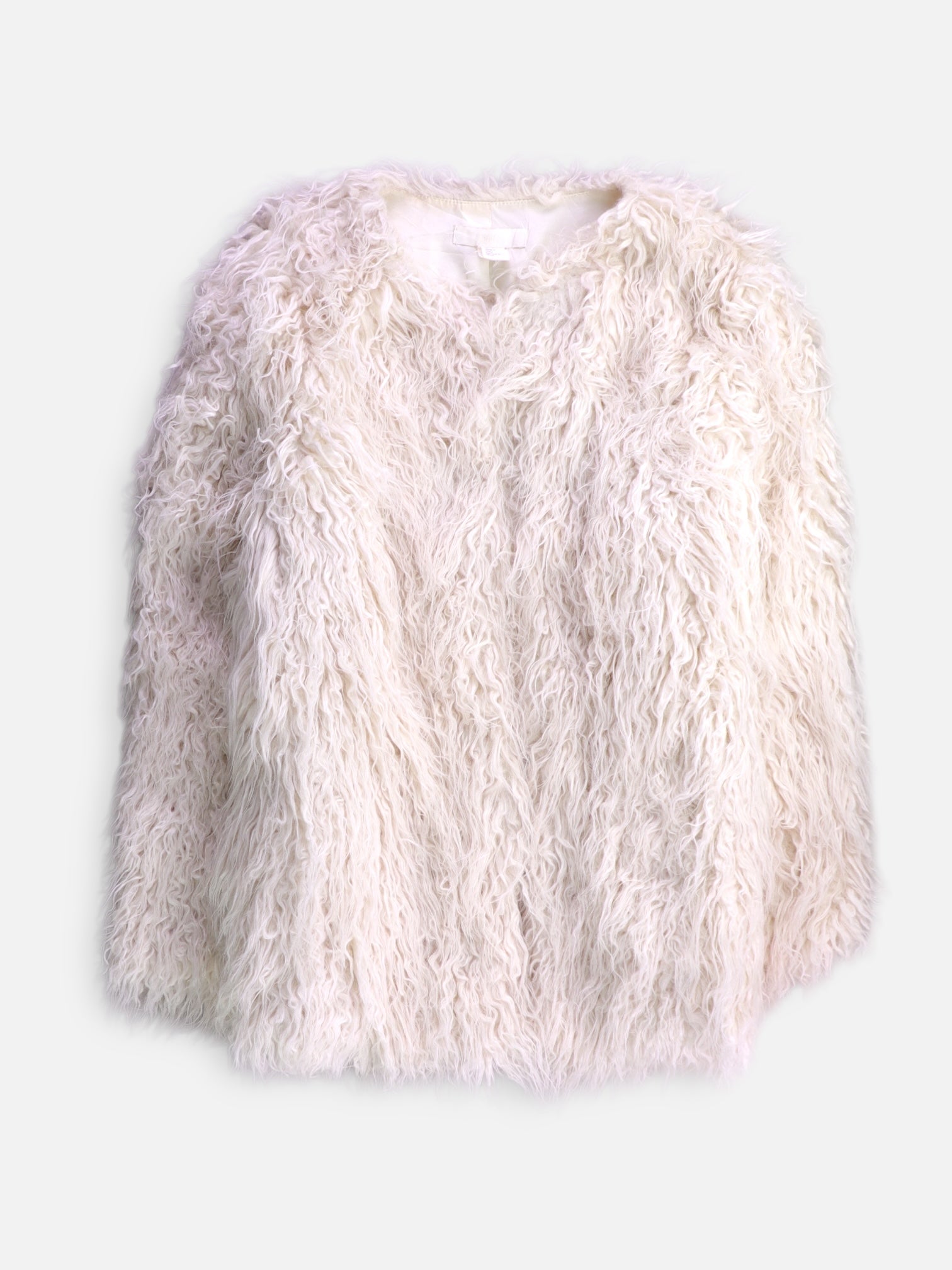 H&M Chaqueta Casual Teddy - Mujer - Medium