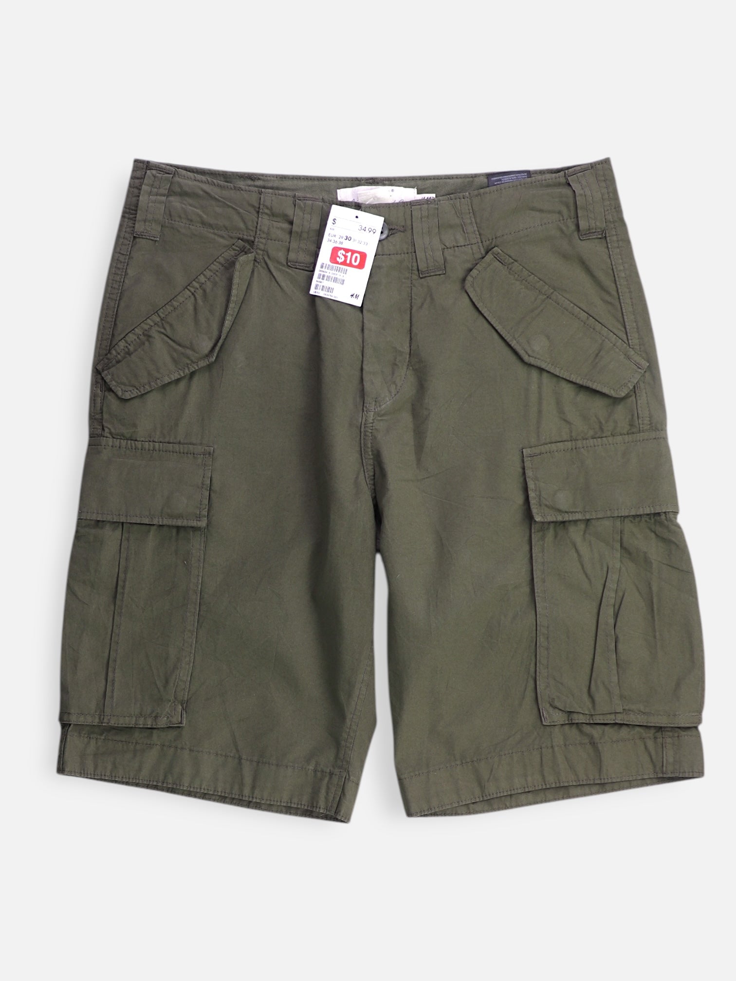 H&M Shorts Cargo - Hombre - 30'