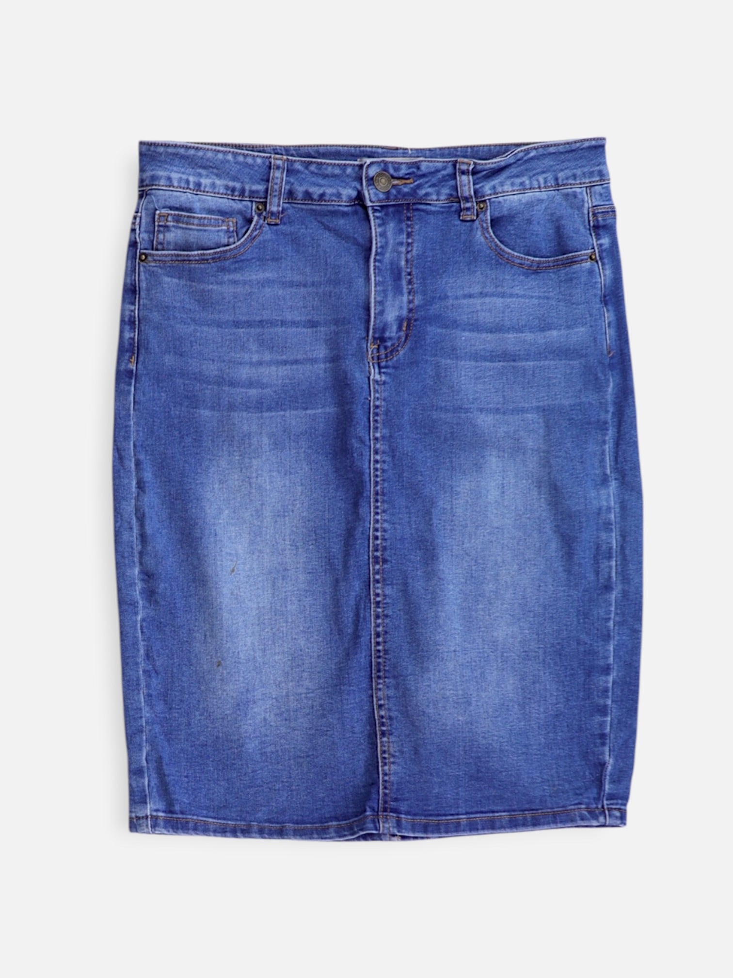 Falda Denim - Mujer - Large