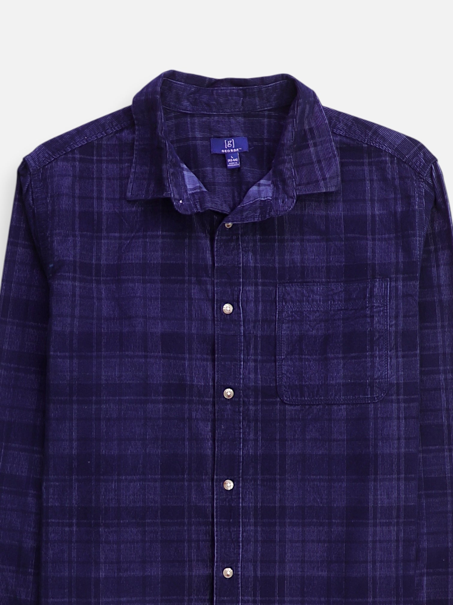 George Camisa Casual - Hombre - Large