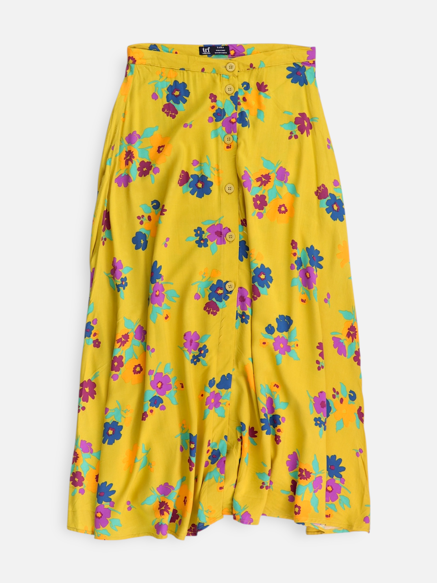 ZARA Falda Verano - Mujer - Small