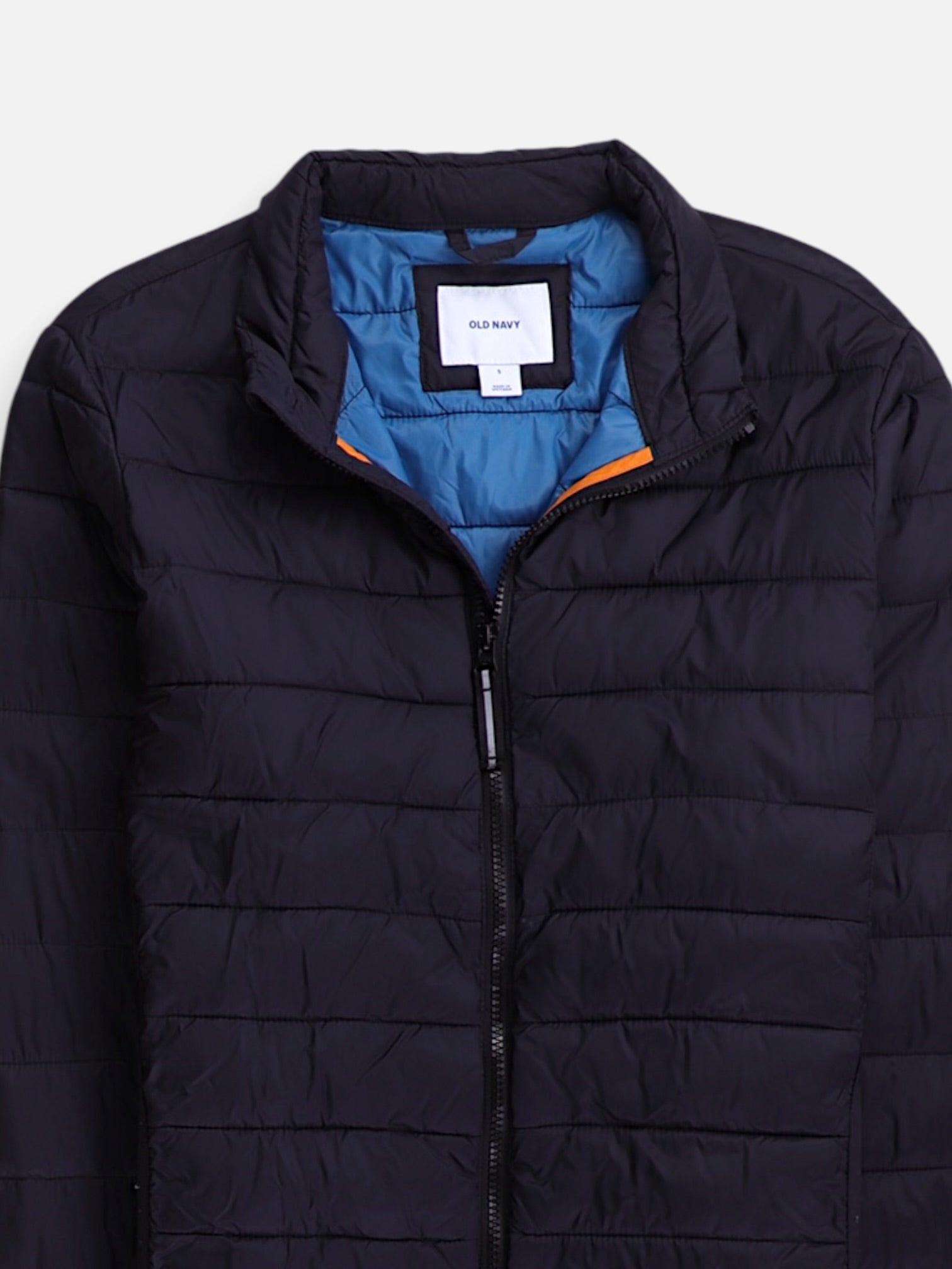Old Navy Chaqueta Puffer Impermeable - Hombre - Small