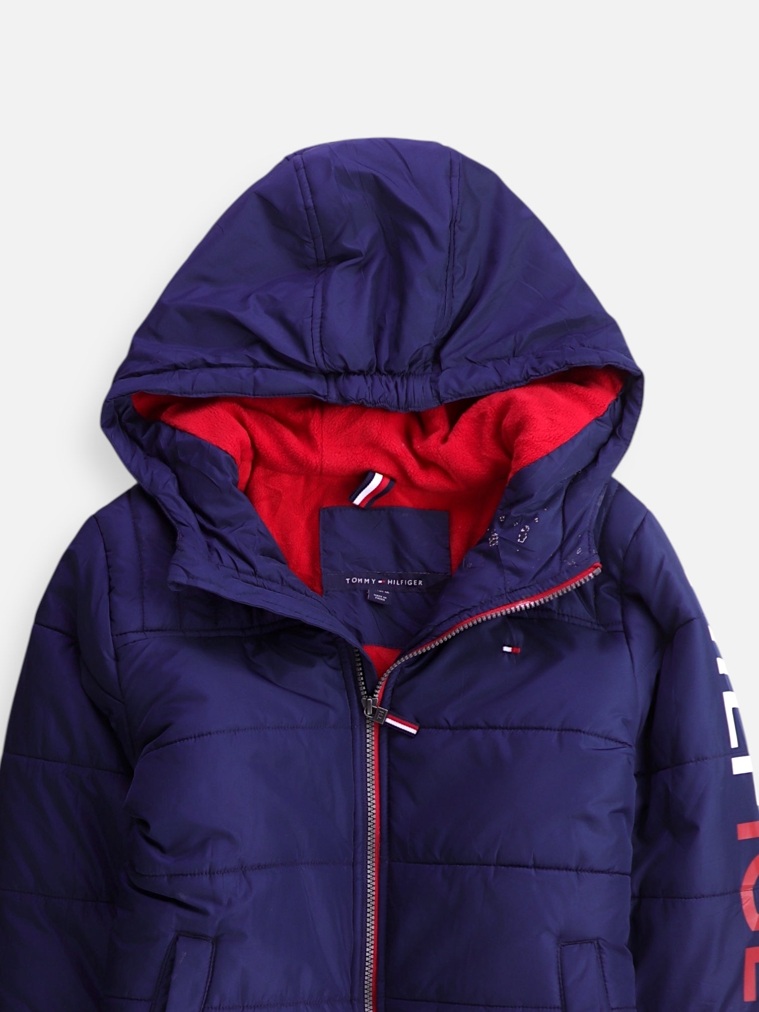 Tommy Hilfiger Chaqueta Puffer Impermeable - Niño - Medium - 10-12Y (Años)