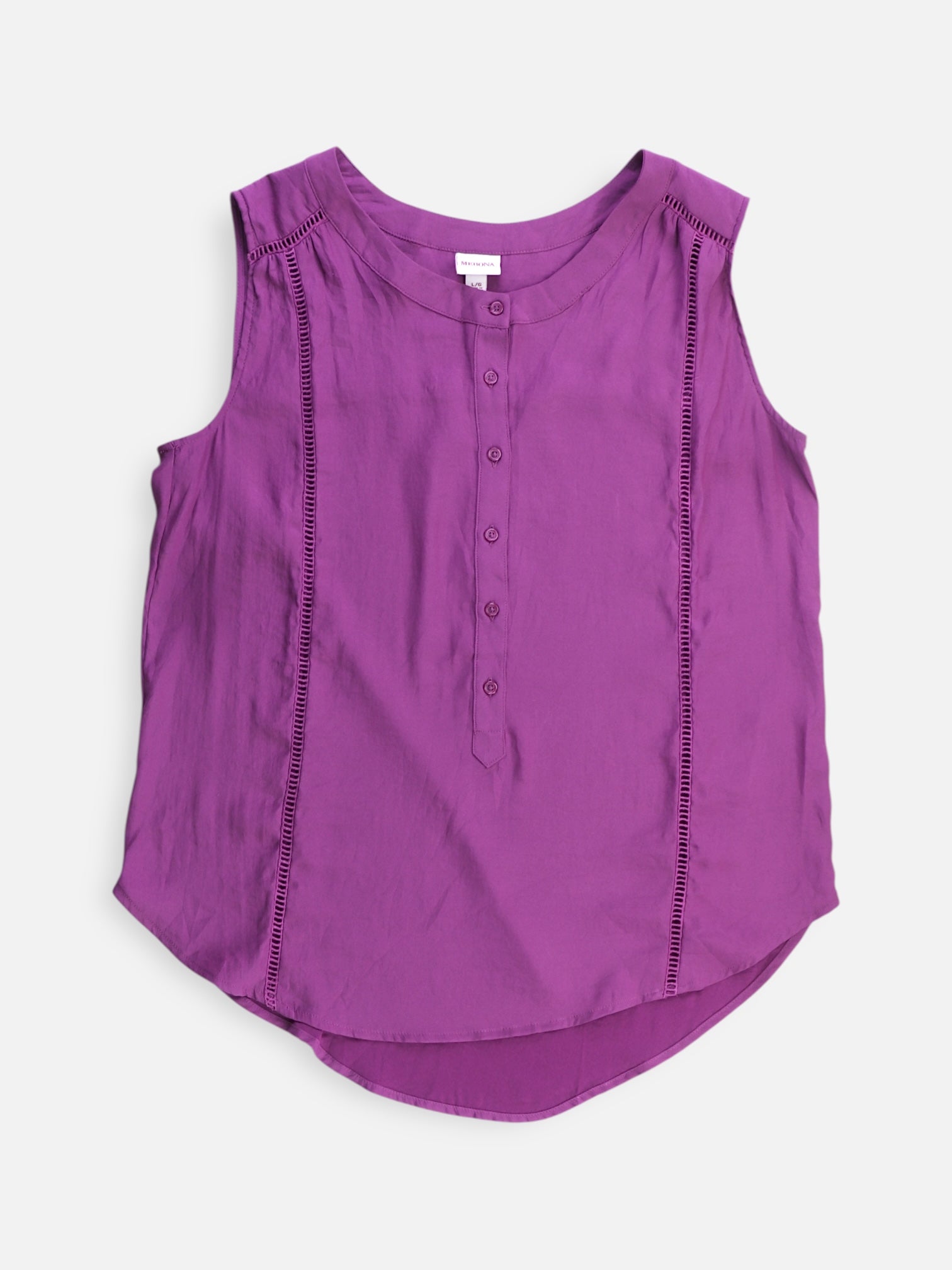 MERONA Blusa Casual - Mujer - Large
