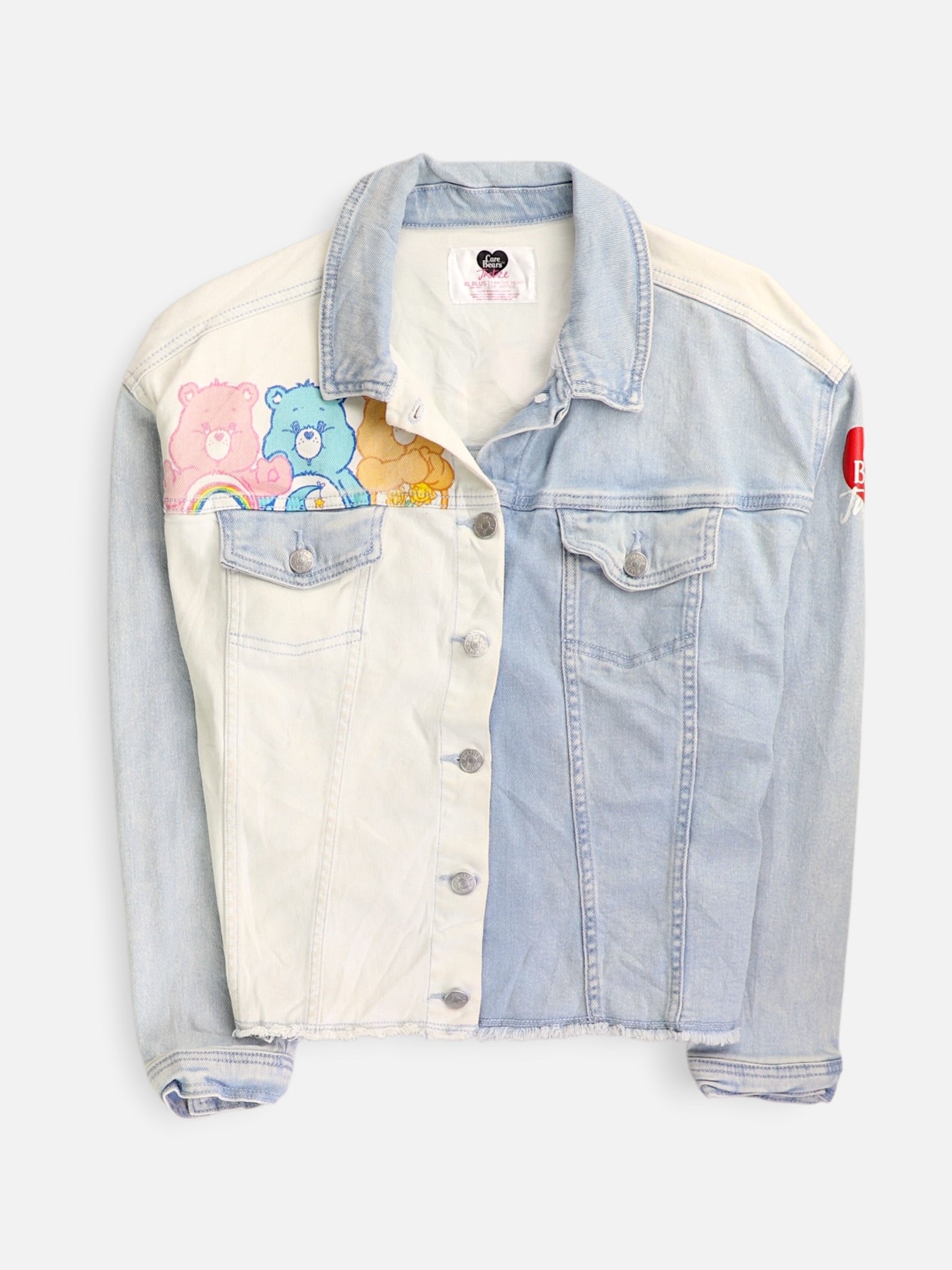 Chaqueta Denim  Color Block - Niña - XL - 16-18Y (Años)