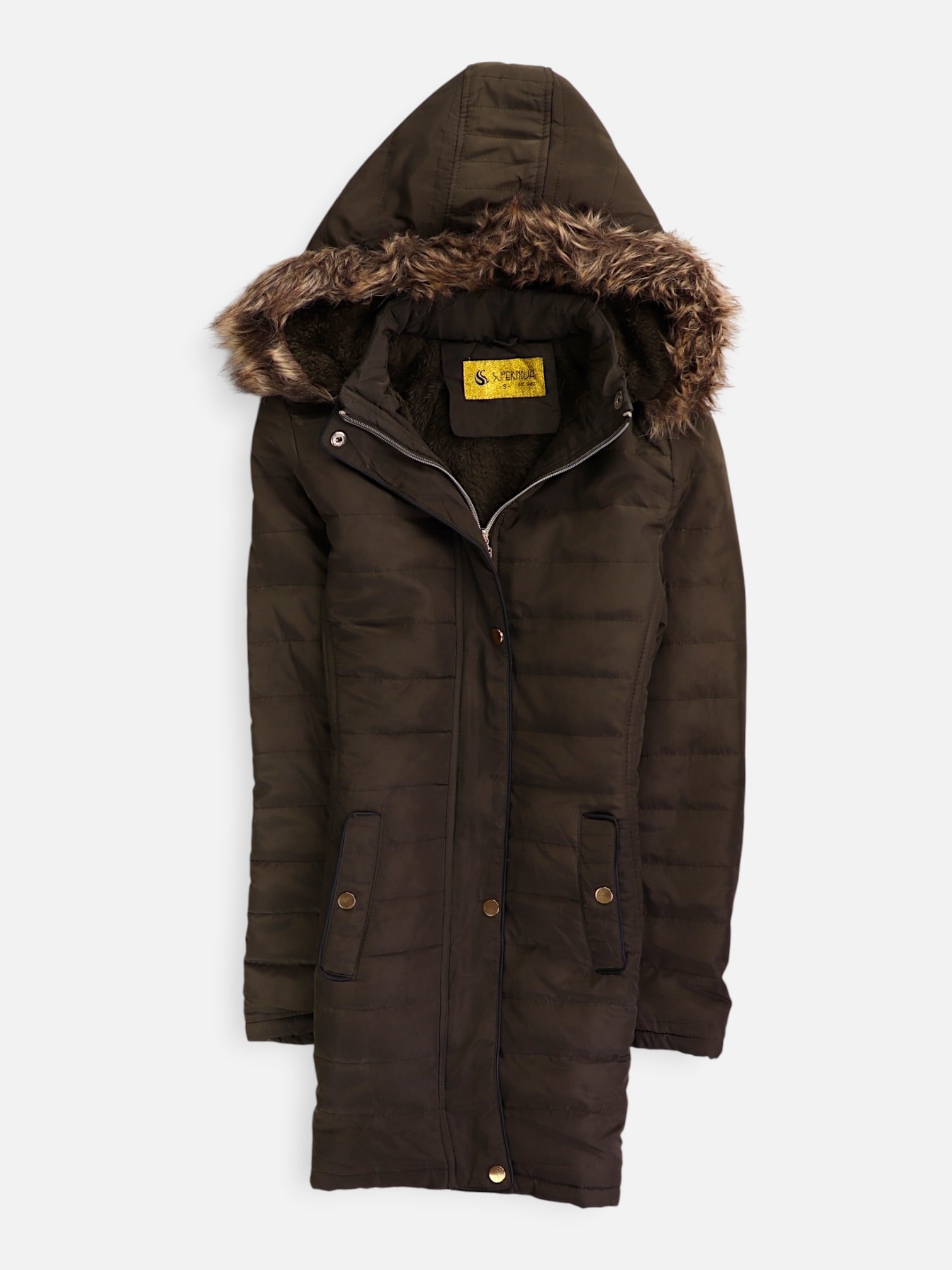 Chaqueta Puffer Impermeable - Mujer - Small