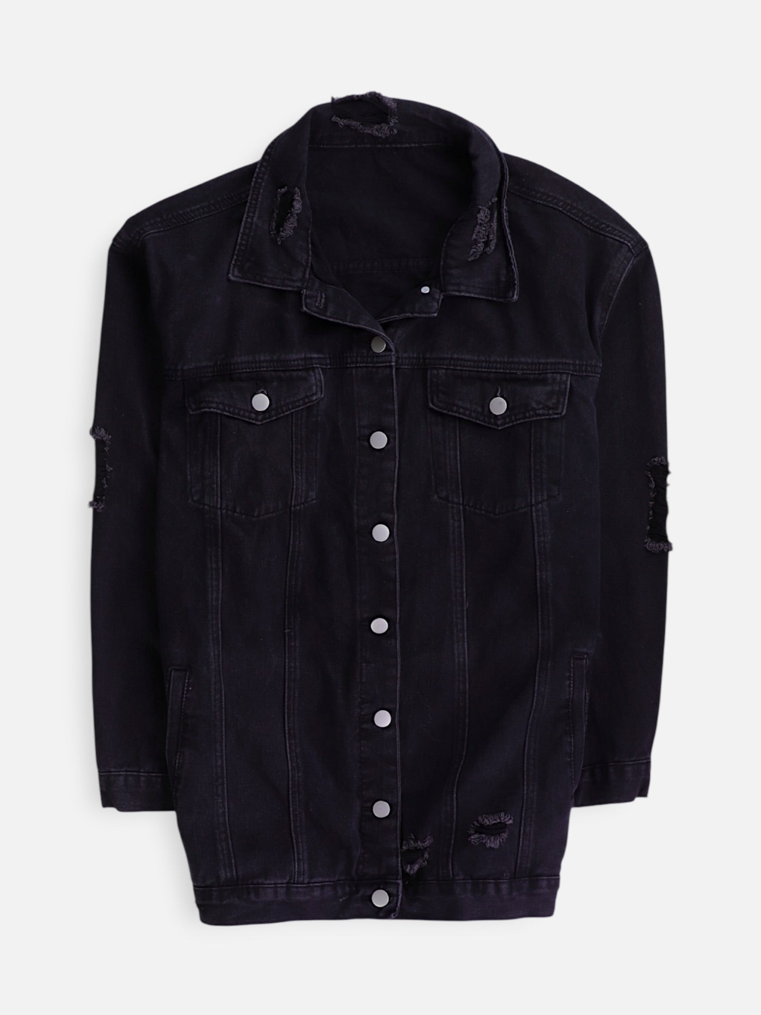SHEIN Chaqueta Denim  Basic - Mujer - 2XL