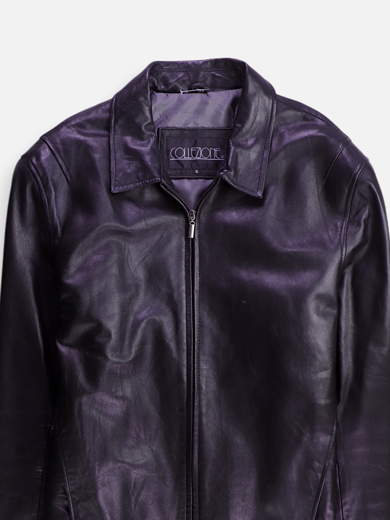 Chaqueta Casual Cuero - Hombre - XL